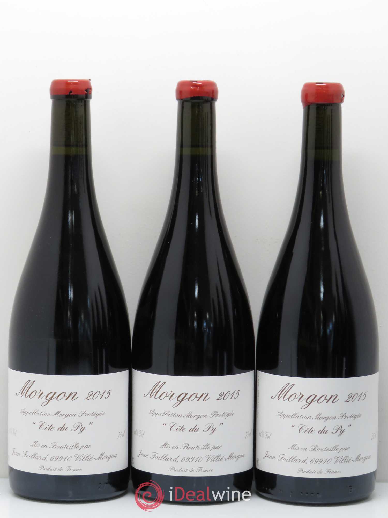 Morgon Côte du Py Jean Foillard 2015 - Lot de 6 bouteilles - 1