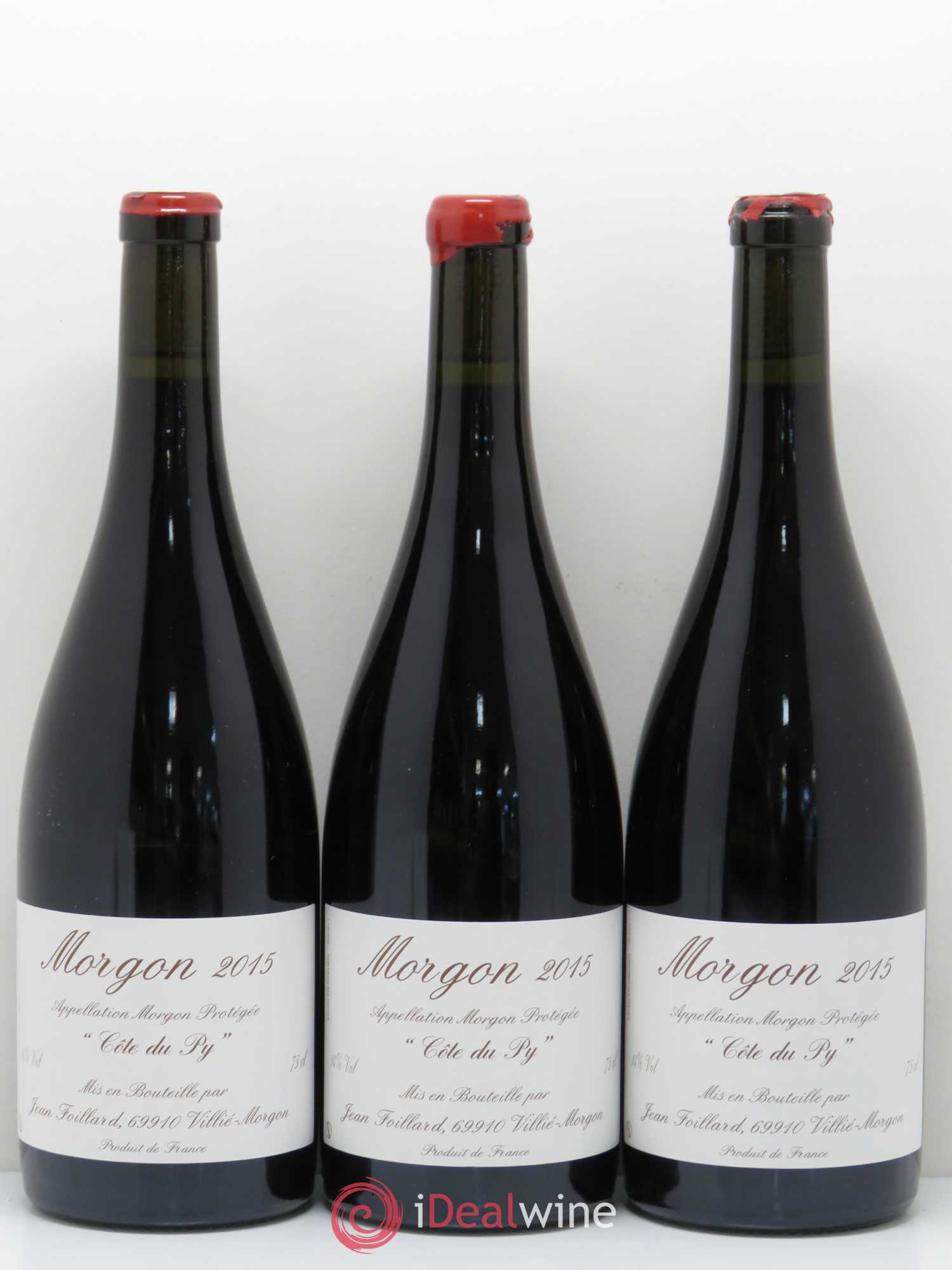 Morgon Côte du Py Jean Foillard 2015 - Lot de 6 bouteilles - 2