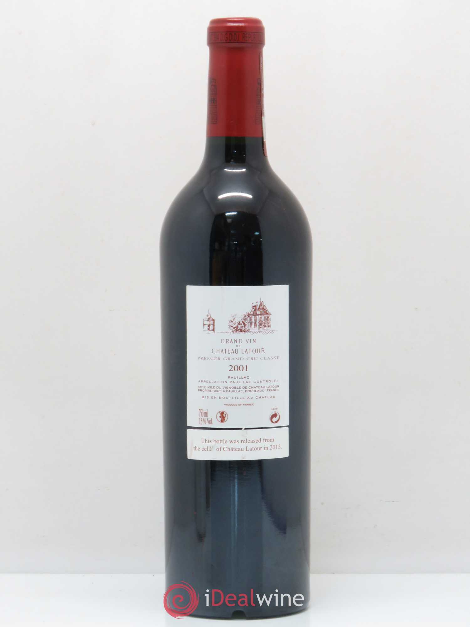 Château Latour 1er Grand Cru Classé 2001 - Lot of 1 bottle - 1