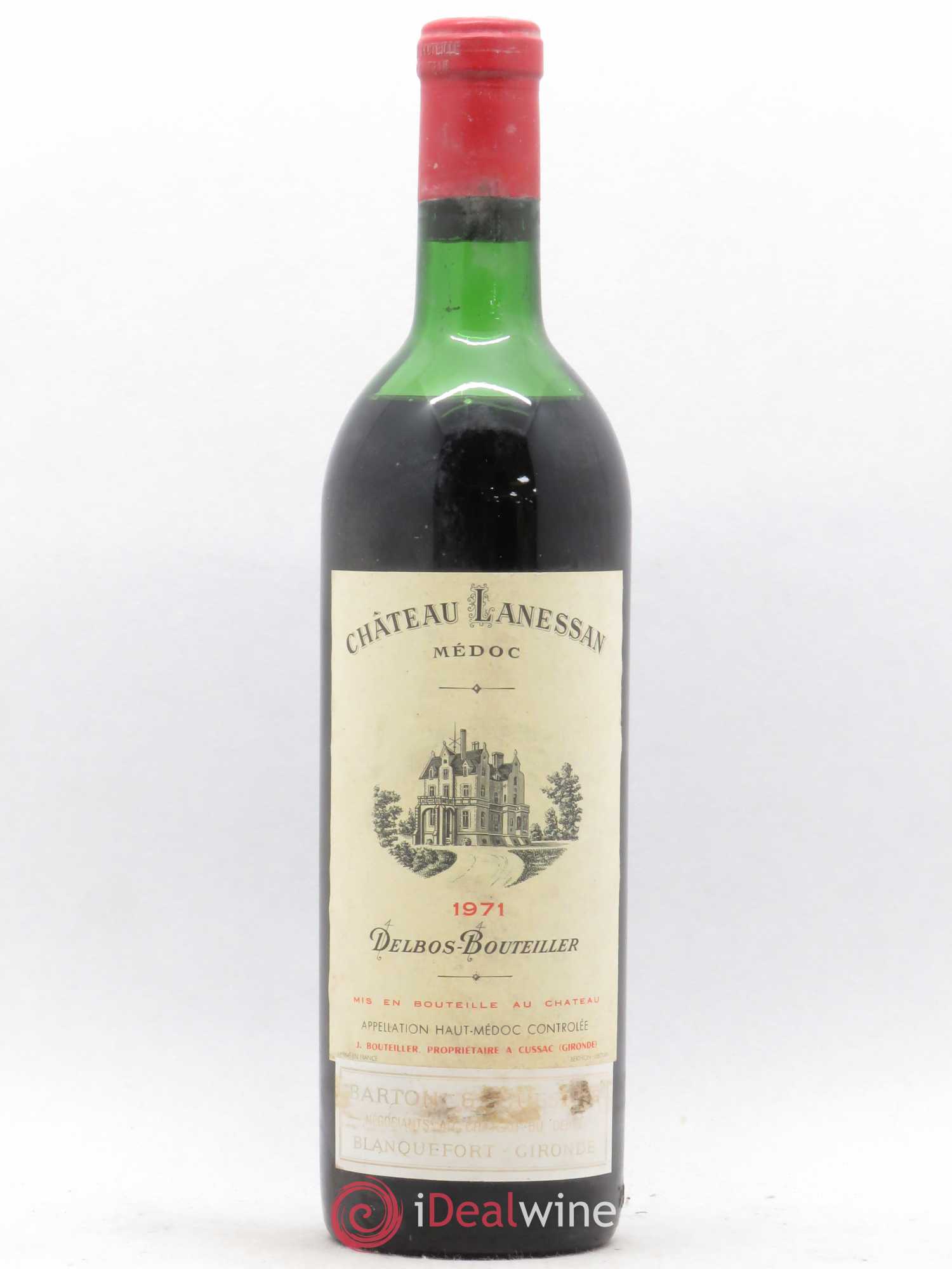 Château Lanessan Cru Bourgeois 1971 - Lot de 1 bouteille - 0