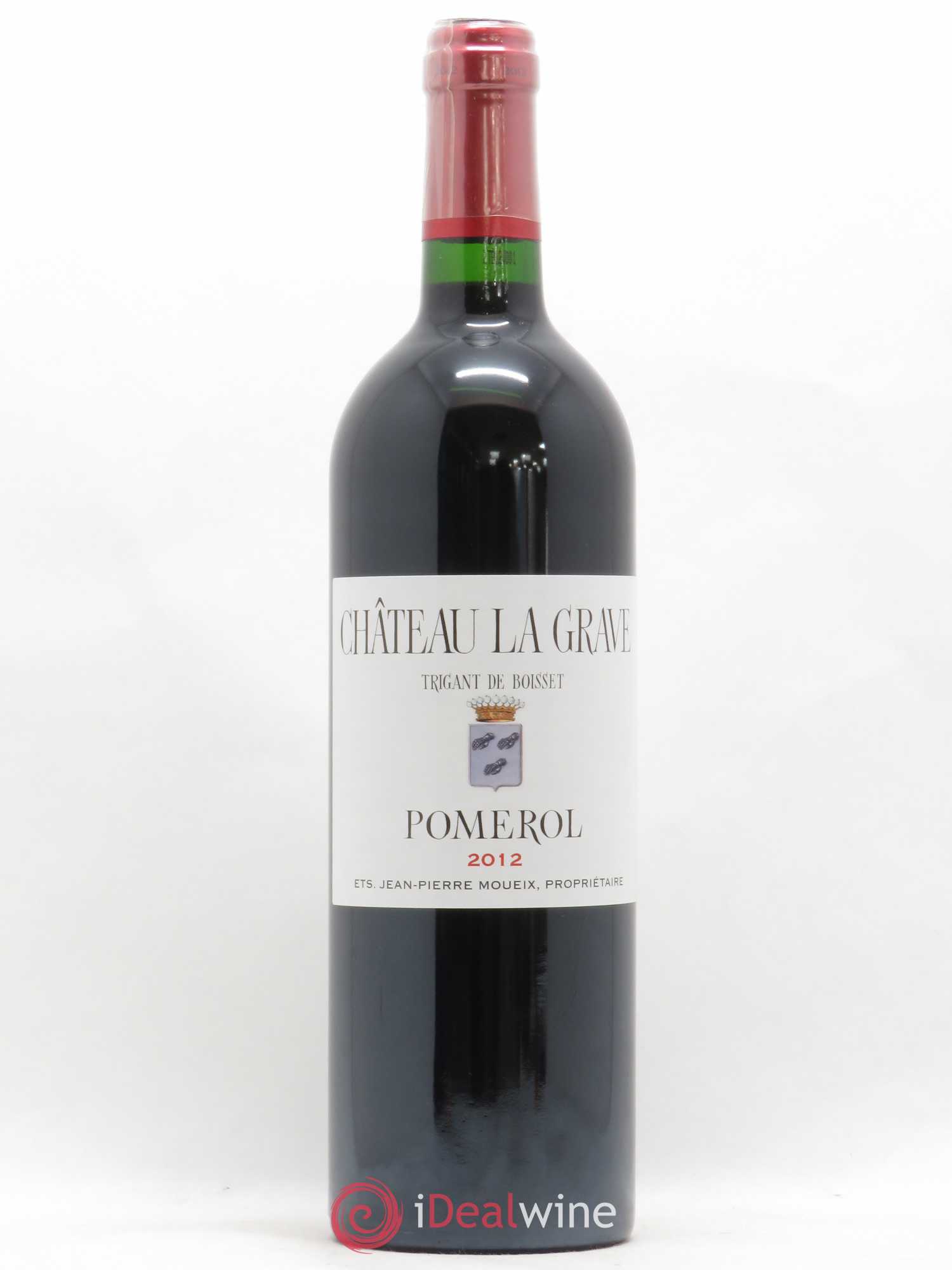 Château La Grave à Pomerol (Trigant de Boisset)  (sans prix de réserve) 2012 - Lot de 1 bouteille - 0