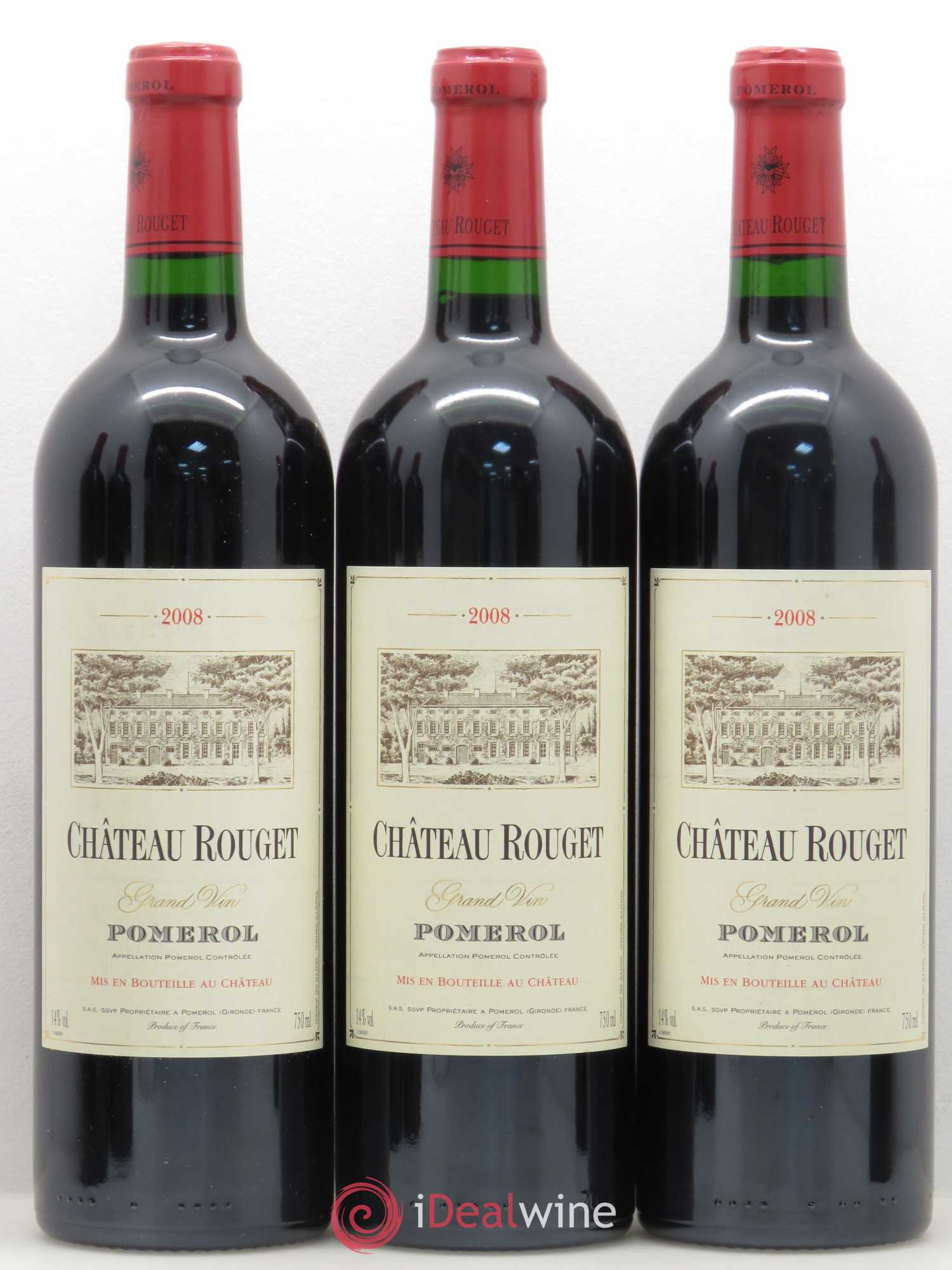 Château Rouget 2008 - Lot de 6 bouteilles - 2