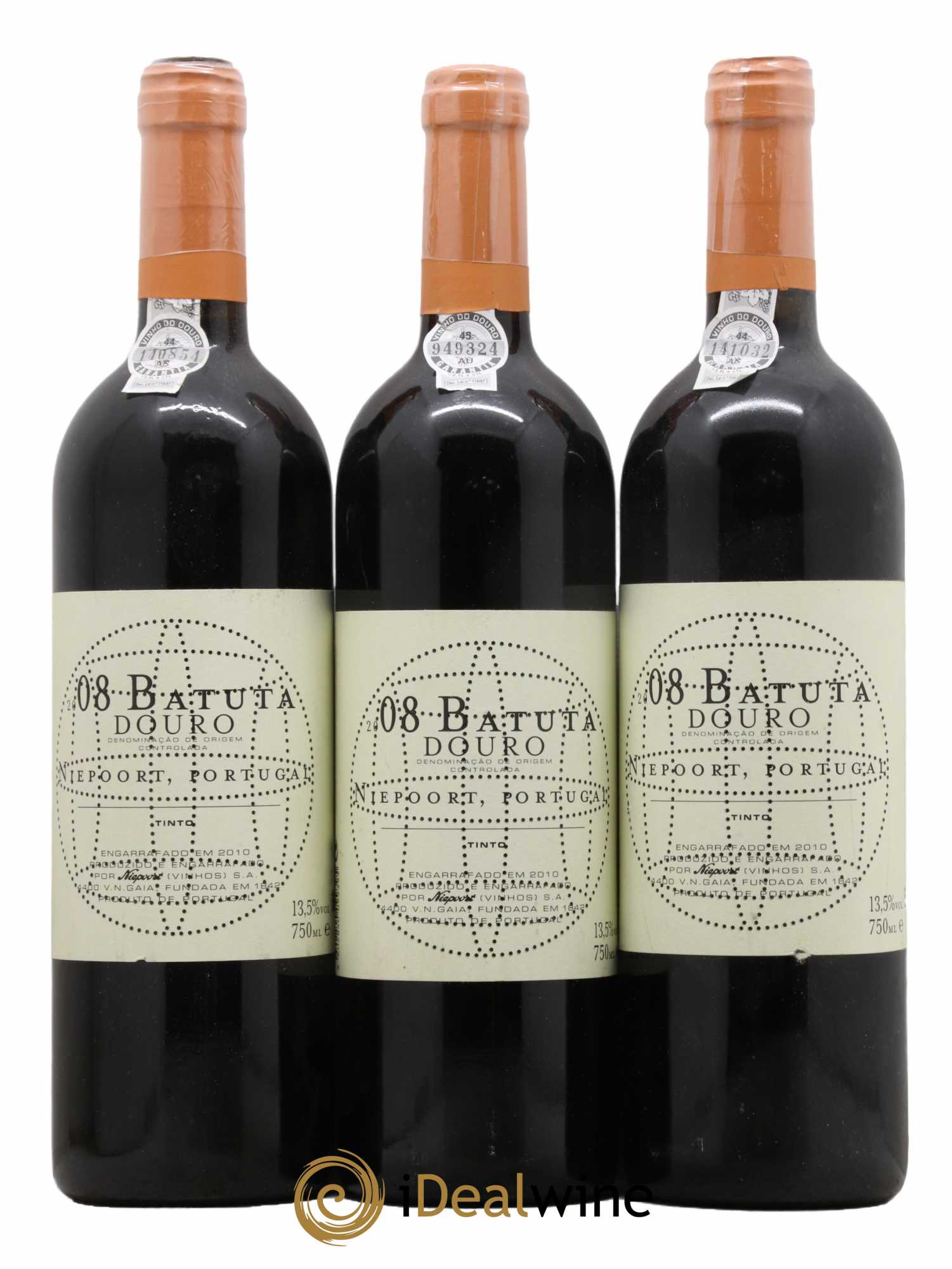 Douro Batuta Niepoort 2008 - Lot de 3 bouteilles - 0