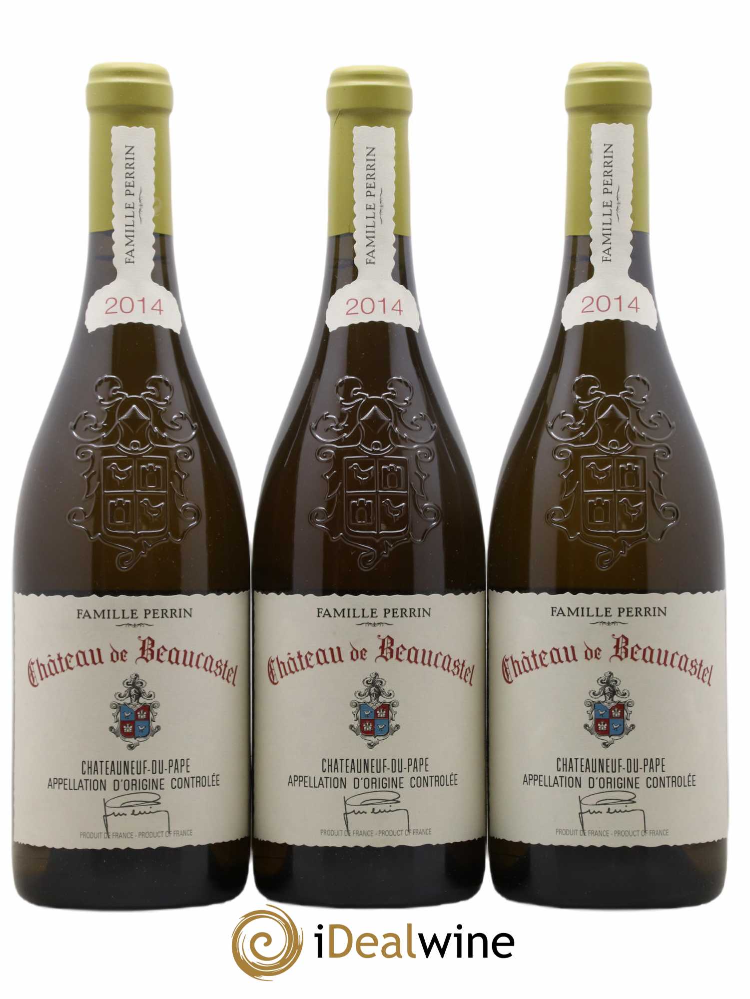 Châteauneuf-du-Pape Château de Beaucastel Famille Perrin 2014 - Lot of 6 bottles - 2