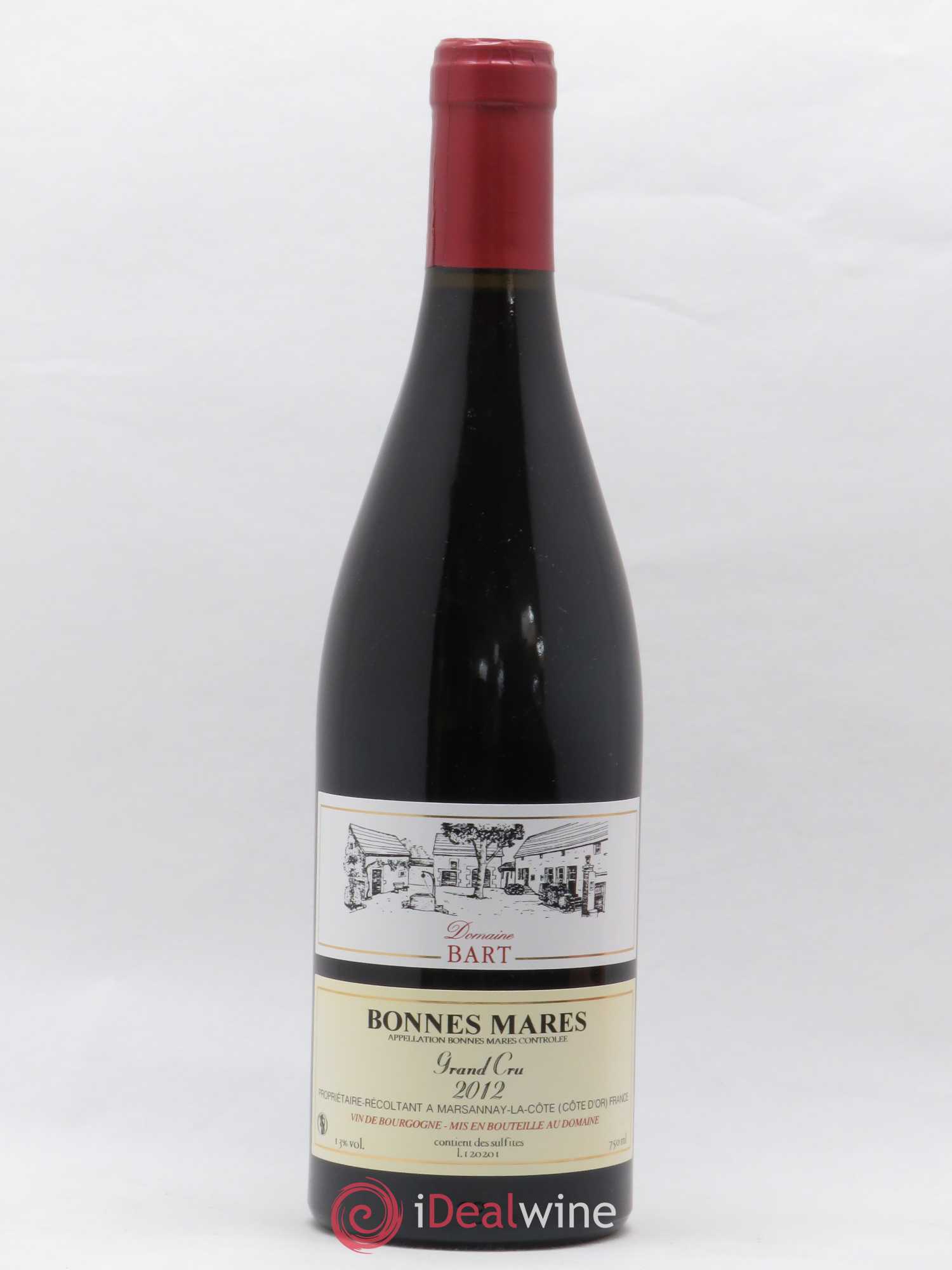 Bonnes-Mares Grand Cru Bart (Domaine) 2012 - Lot de 1 bouteille - 0