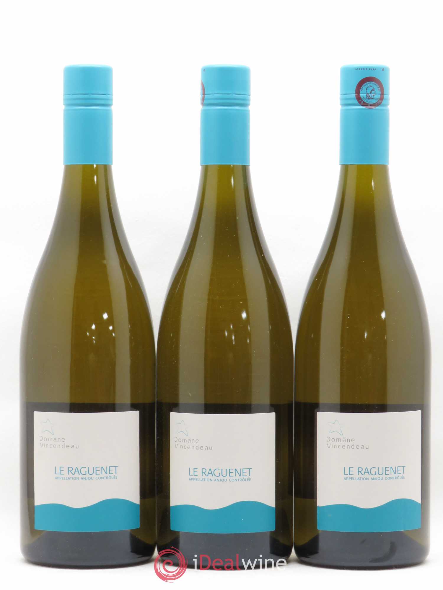 Anjou Le Raguenet Domaine Vincendeau (no reserve) 2016 - Lot of 3 bottles - 0