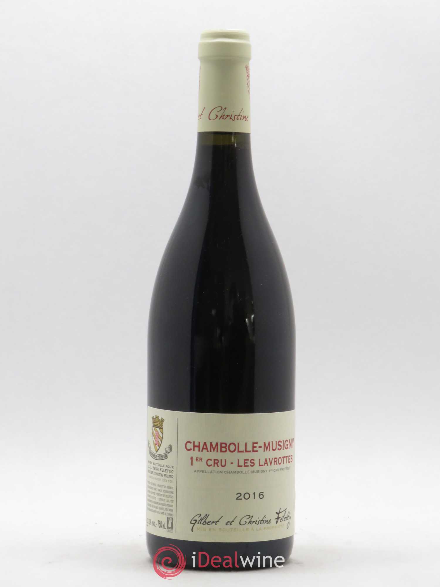 Chambolle-Musigny 1er Cru Les Lavrottes Felettig (Domaine)  (ohne Mindestpreis) 2016 - Posten von 1 Flasche - 0