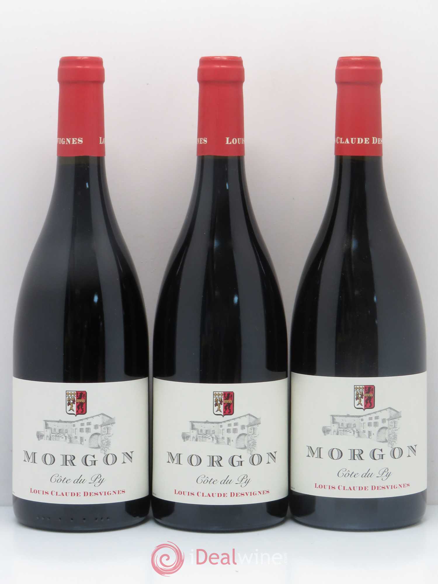 Morgon Côte du Py Louis-Claude Desvignes 2015 - Lot de 3 bouteilles - 0