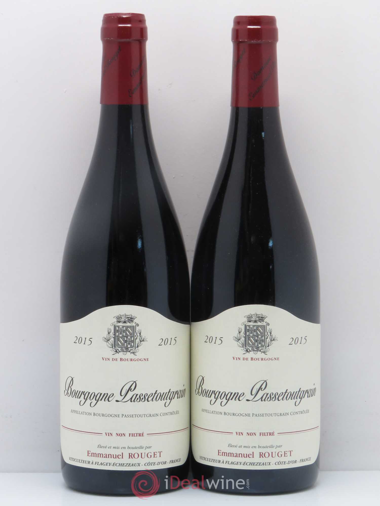 Bourgogne Passetoutgrain Emmanuel Rouget 2015 - Lot of 2 bottles - 0