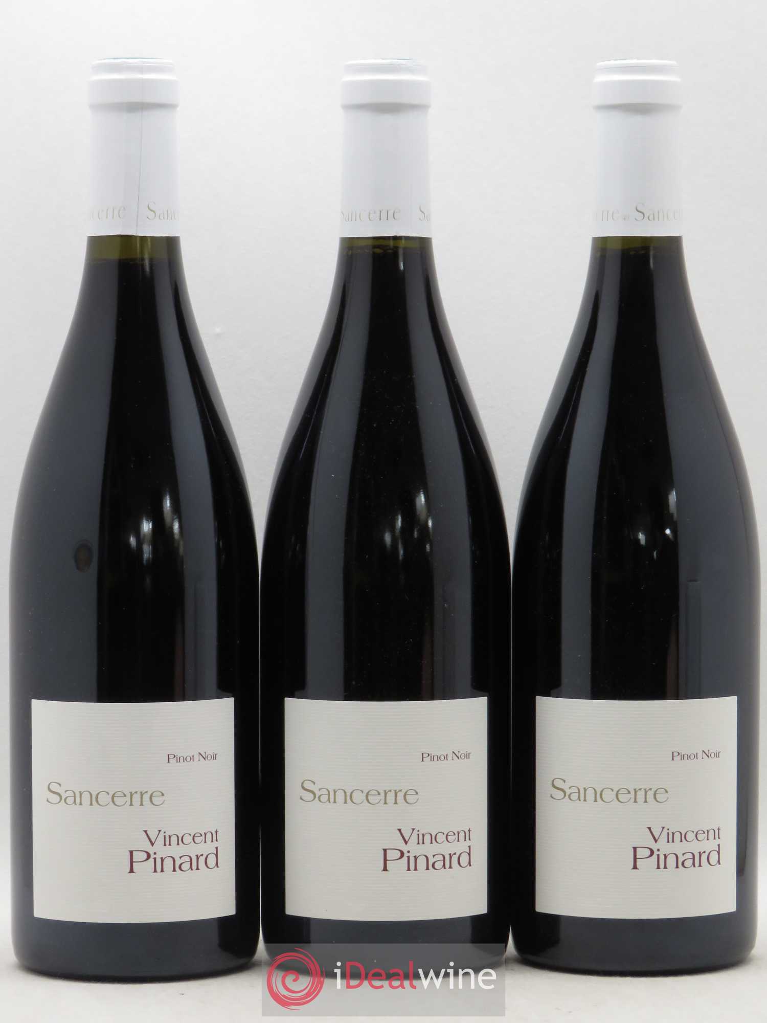 Sancerre Vincent Pinard Pinot Noir (sans prix de reserve) 2018 - Lot of 3 bottles - 0