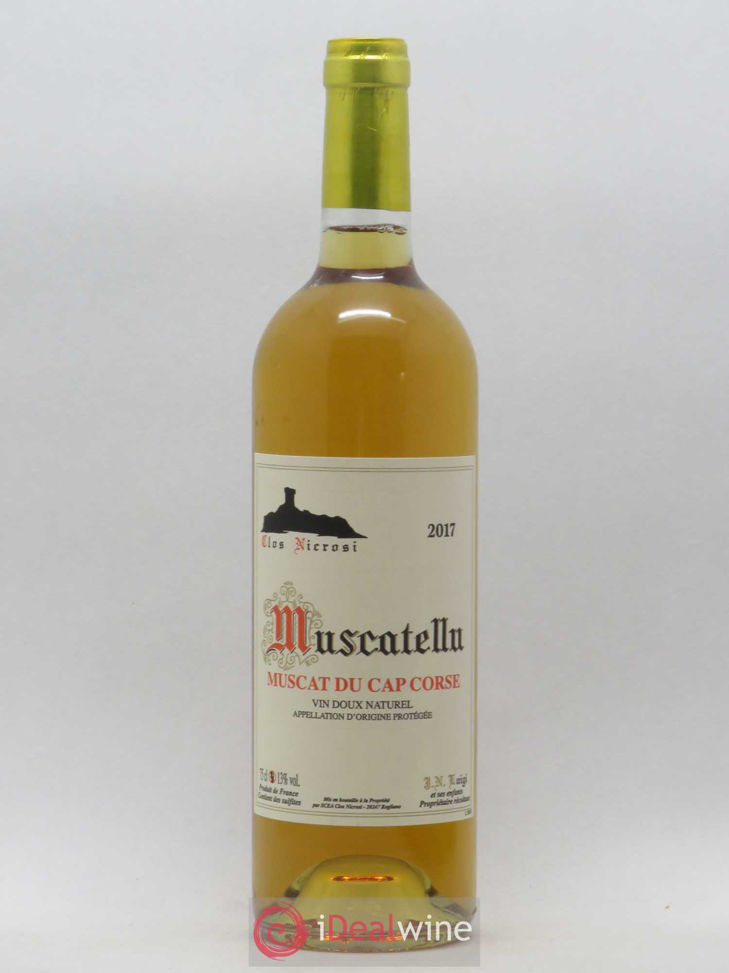 Muscat du Cap Corse Muscatellu Clos Nicrosi 2017 - Lot de 1 bouteille - 0