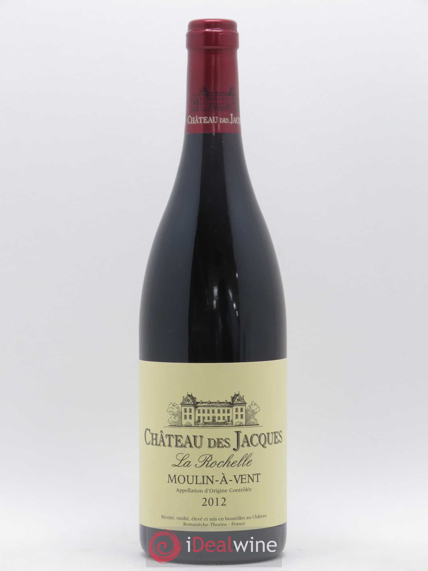 Moulin à Vent La Rochelle Château des Jacques  (sans prix de réserve) 2012 - Lot de 1 bouteille - 0