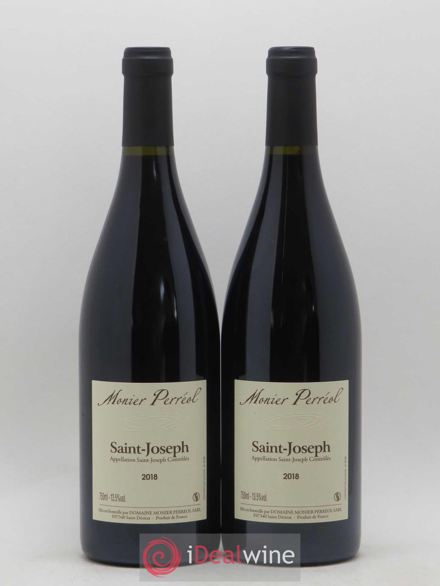 Saint-Joseph Domaine Monier Perreol 2018 - Lot de 2 bouteilles - 0