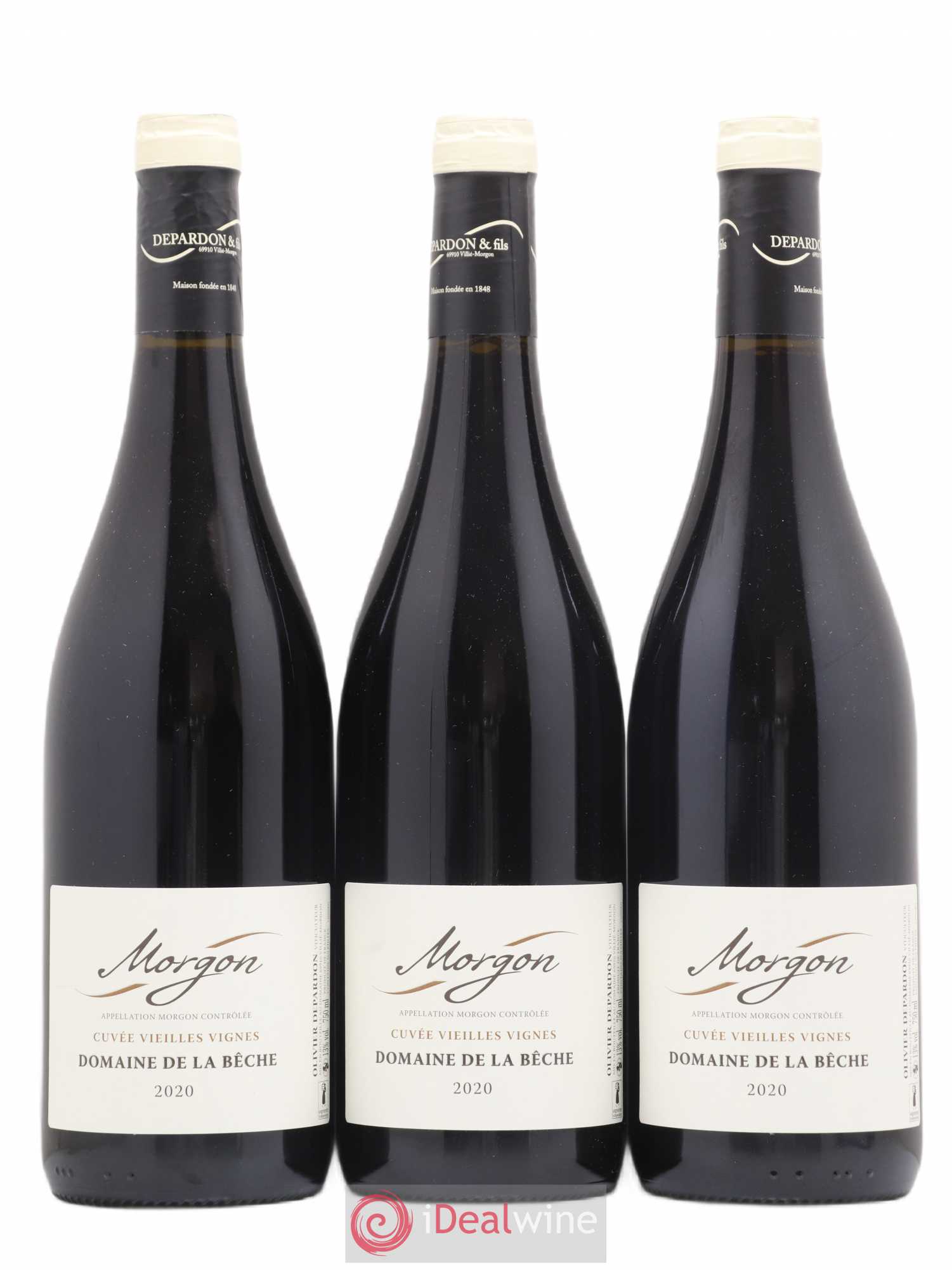 Morgon Vieilles Vignes Domaine de la Bêche (no reserve) 2020 - Lot of 3 bottles - 0