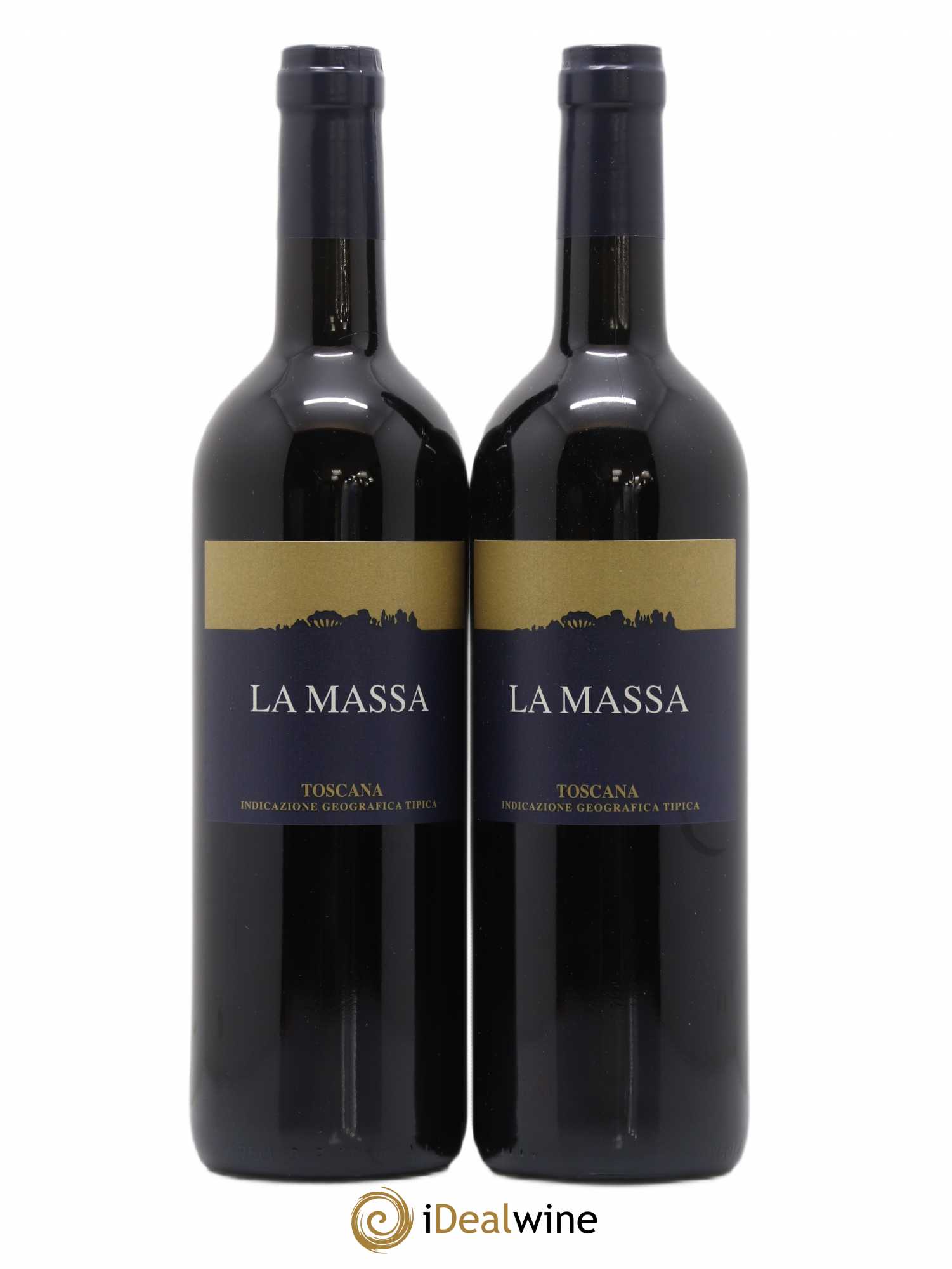 IGT Toscane La Massa Fattoria La Massa (sans prix de réserve) 2018 - Lot de 2 bouteilles - 0