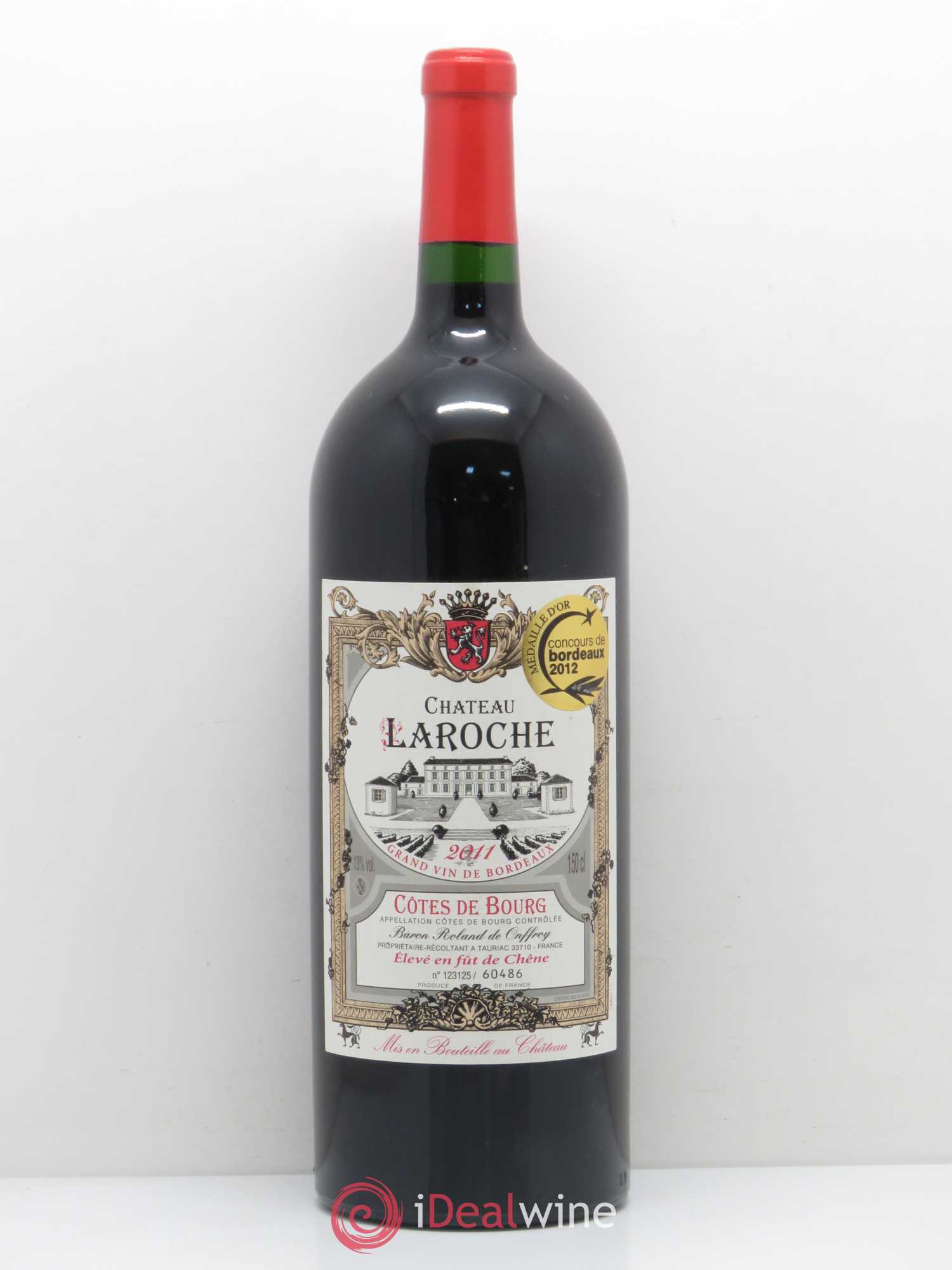 Côtes de Bourg Château Laroche  (sans prix de réserve) 2011 - Lot de 1 magnum - 0