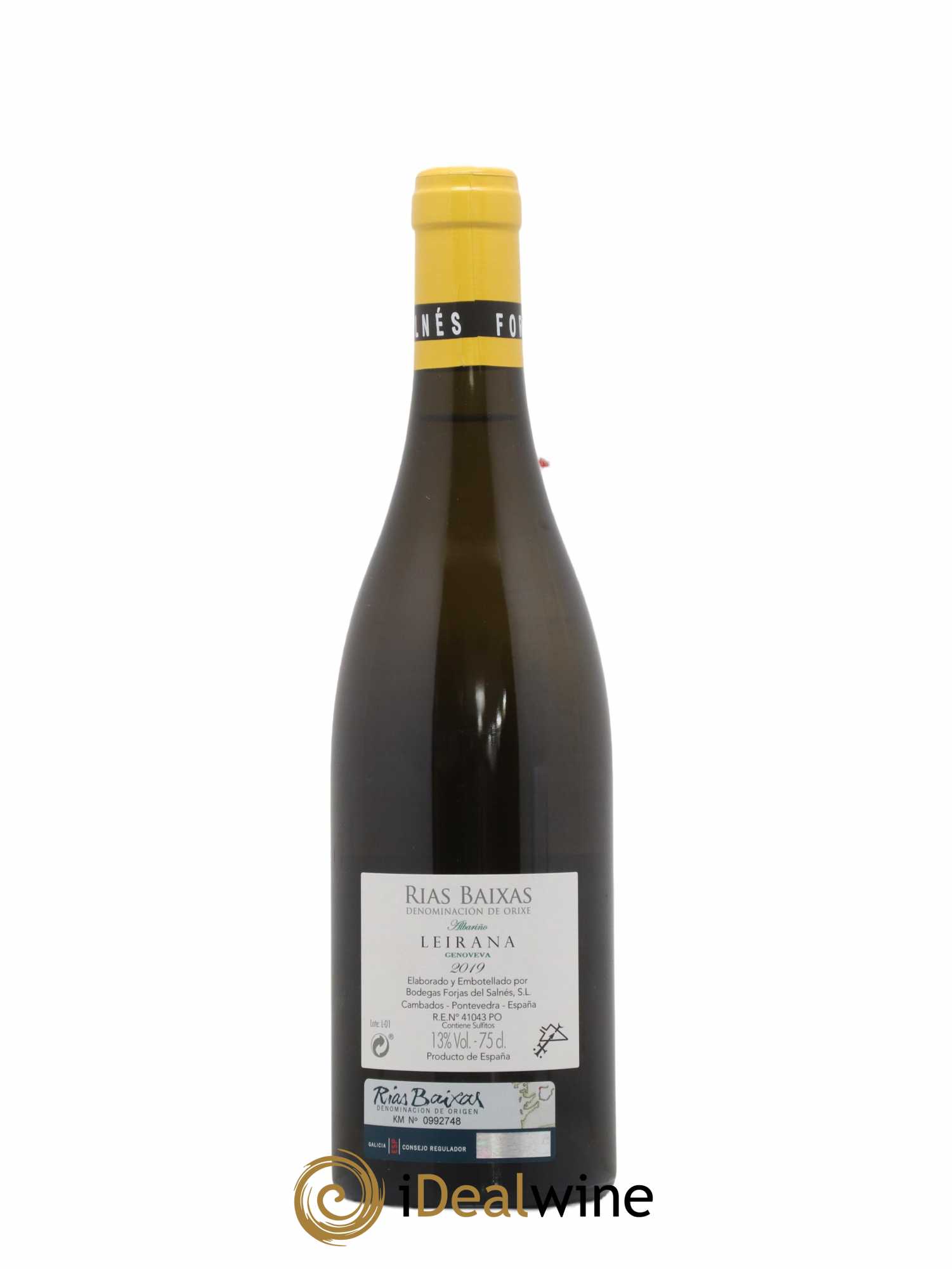 Rias Baixas Forjas Del Salnes Leirana Finca Genoveva Albarino  2019 - Lot de 1 bouteille - 1