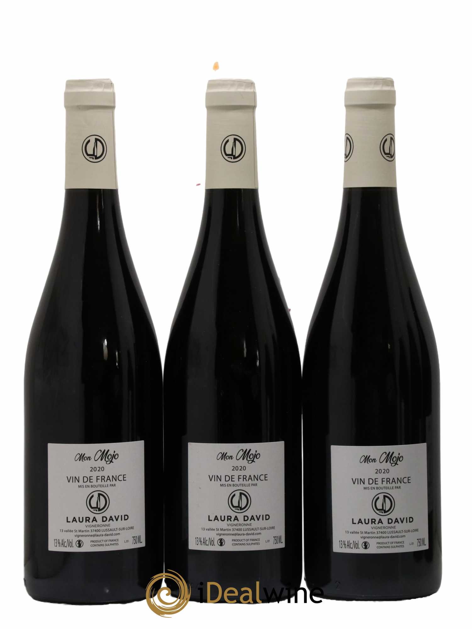 Vin de France Mon Mojo Laura David 2020 - Lot de 6 bouteilles - 2