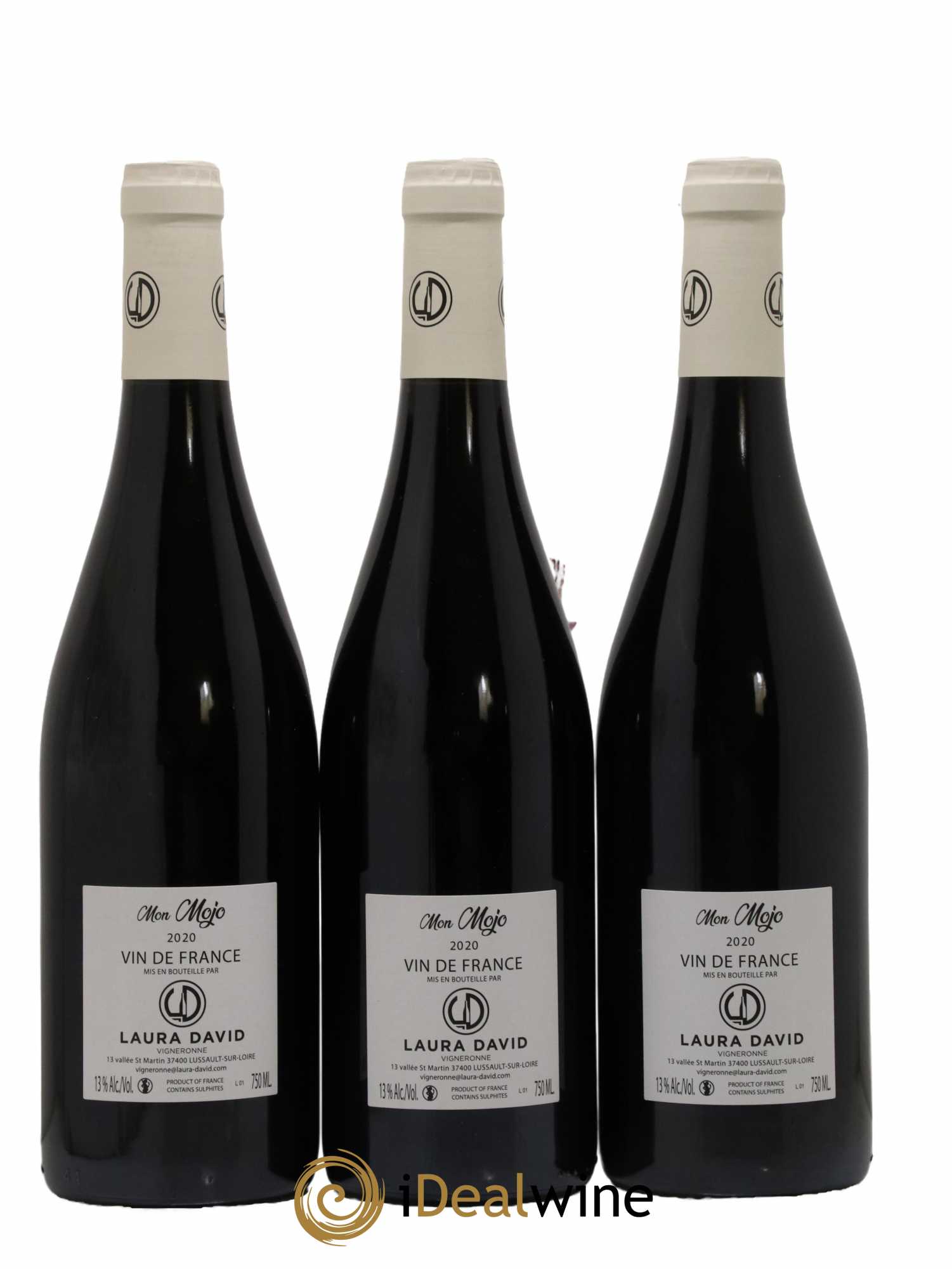 Vin de France Mon Mojo Laura David 2020 - Lot de 6 bouteilles - 4