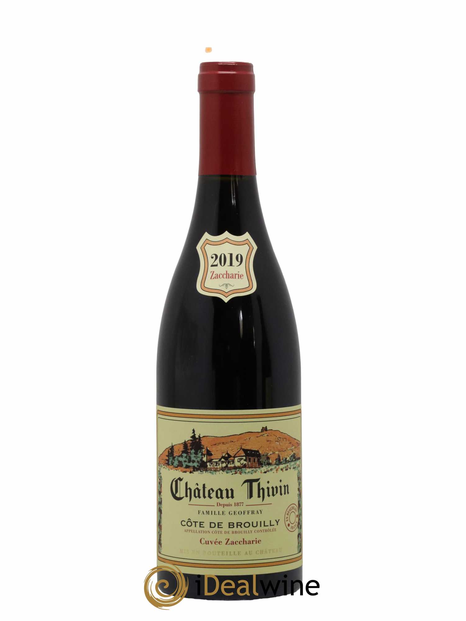 Côte de Brouilly Cuvée Zaccharie Château Thivin 2019 - Lotto di 1 bottiglia - 0