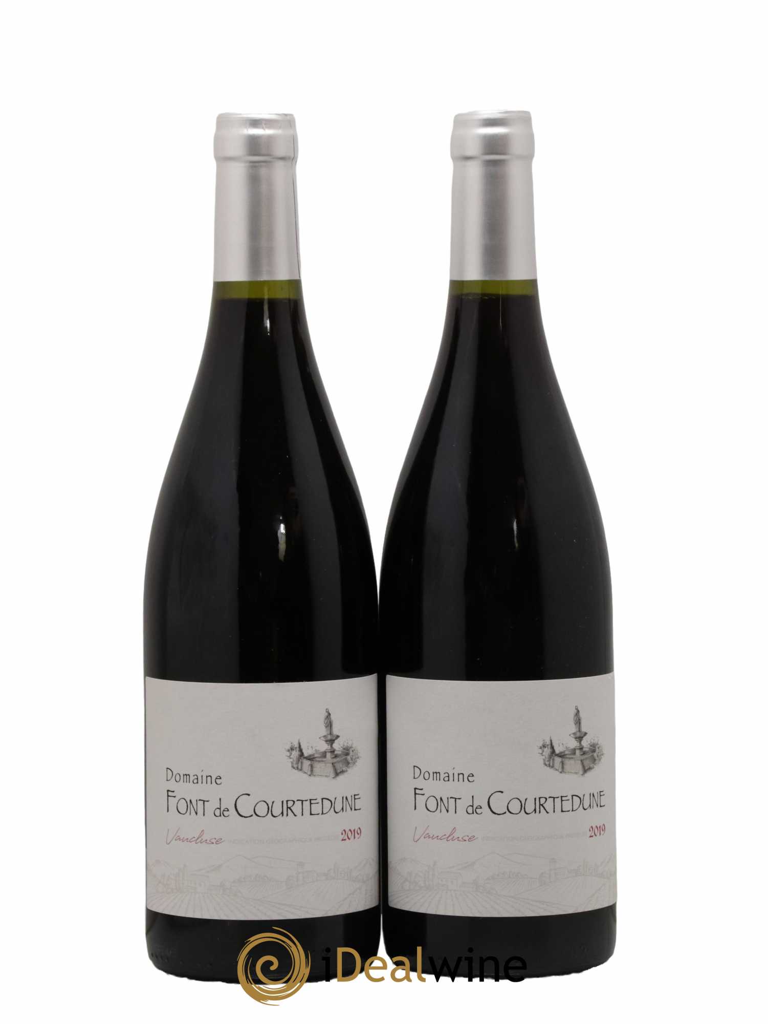 IGP Vaucluse Domaine Font de Courtedune 2019 - Posten von 2 Flaschen - 0