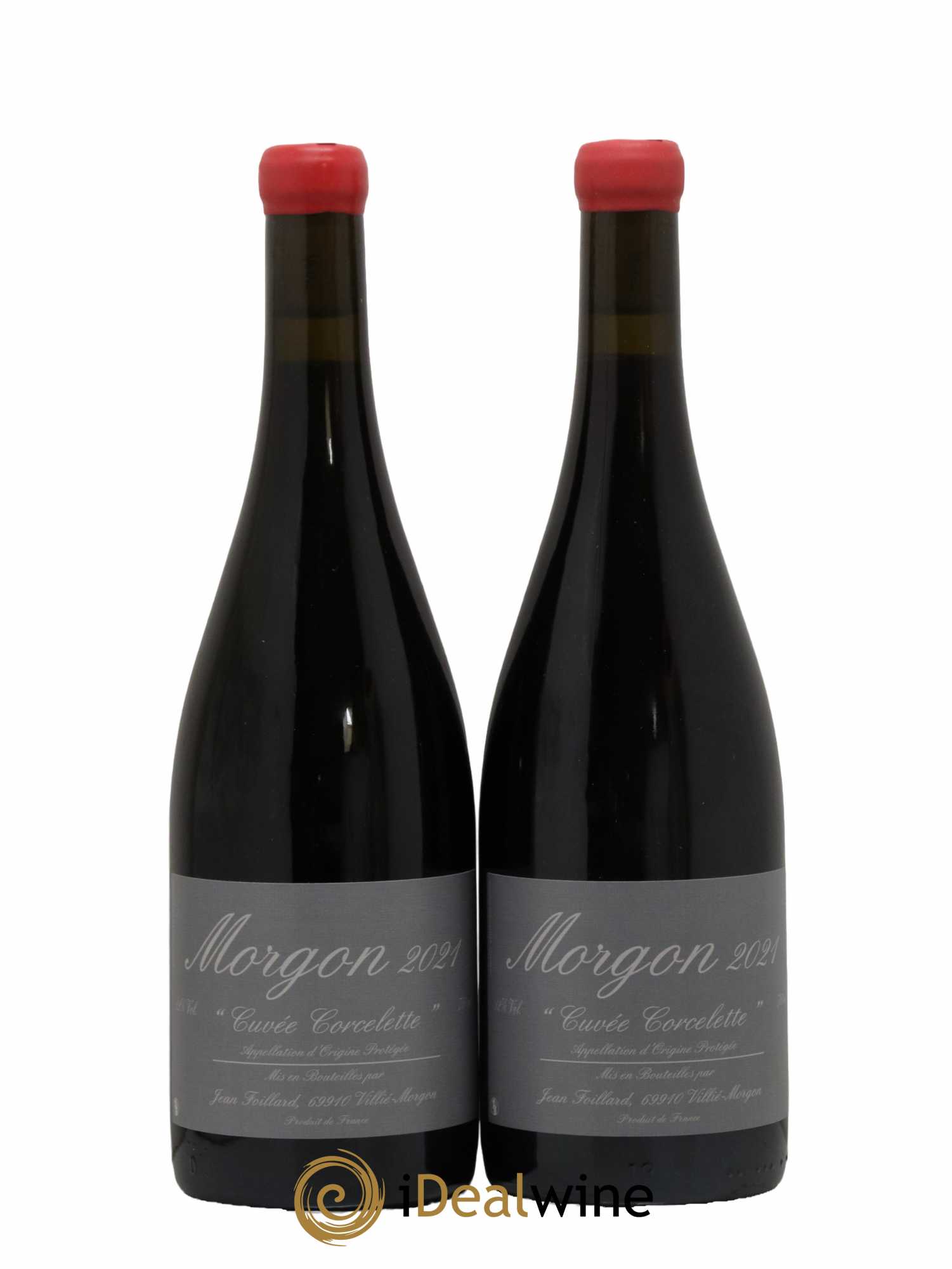 Morgon Corcelette Jean Foillard  2021 - Lotto di 2 bottiglie - 0