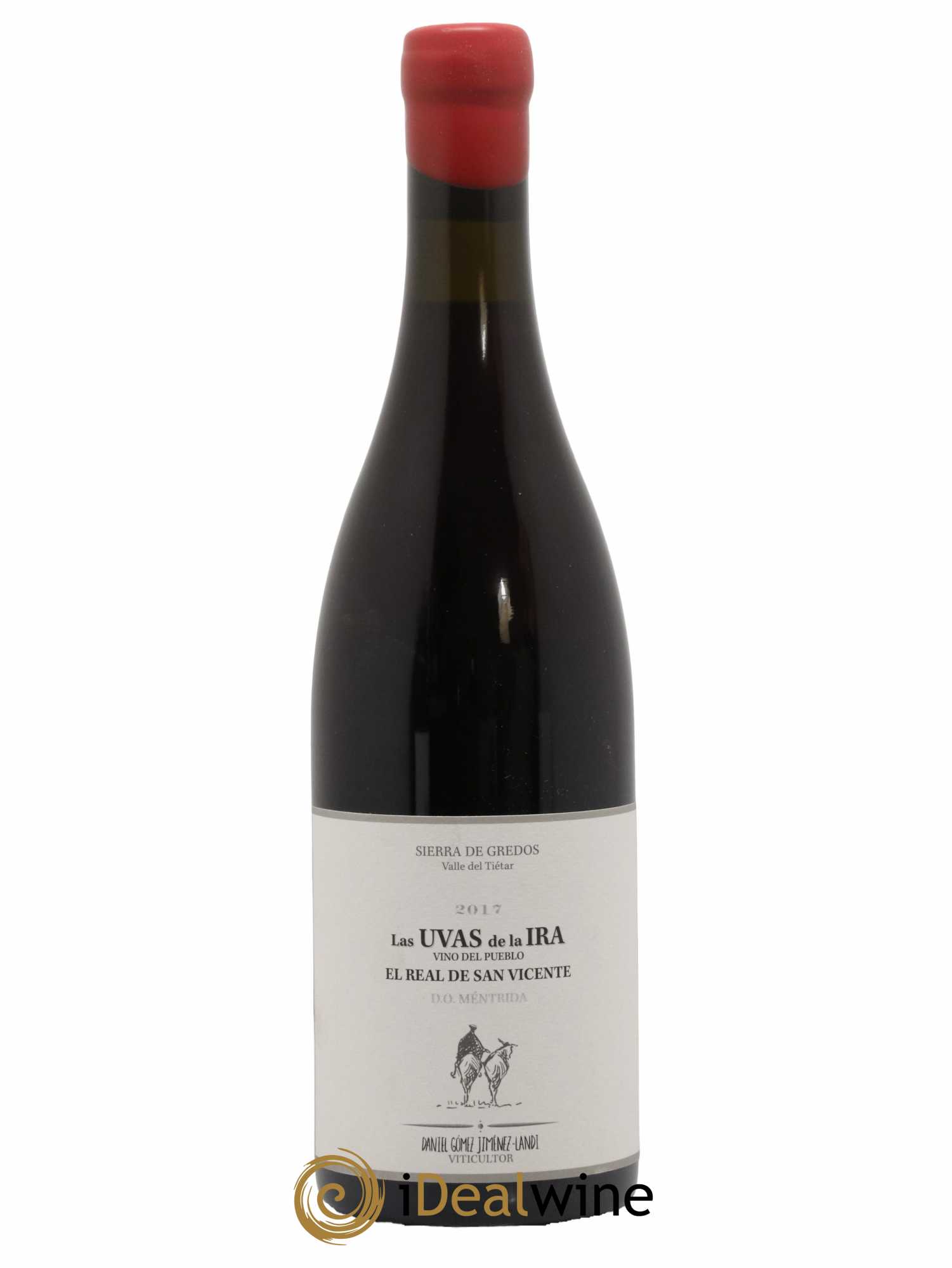 Espagne Mentrida DO Las Uvas de la Ira Daniel  Gomez Jimenez-Landi 2017 - Lot de 1 bouteille - 0