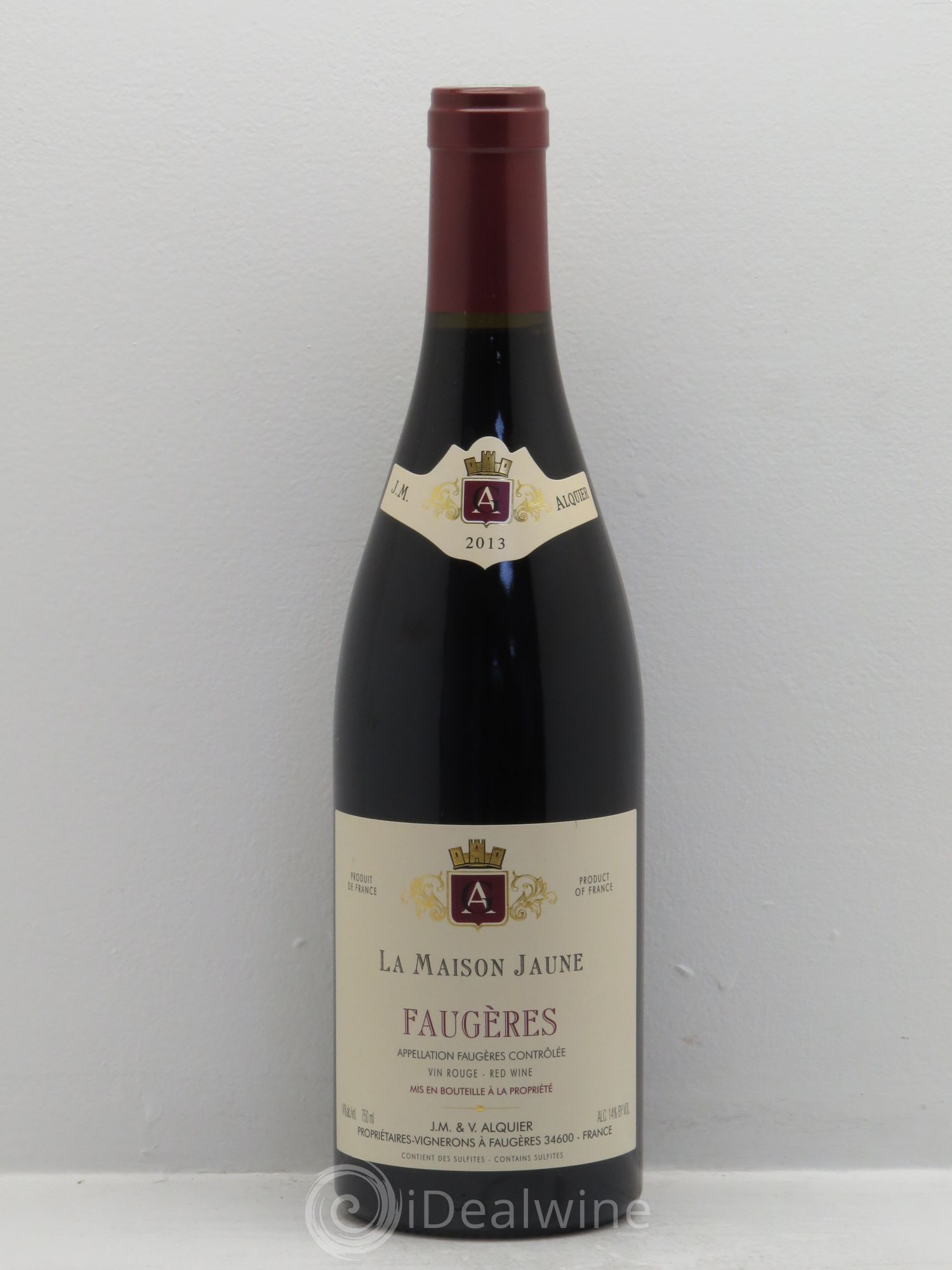 Faugères La Maison Jaune Jean-Michel Alquier 2013 - Lot of 1 bottle - 0