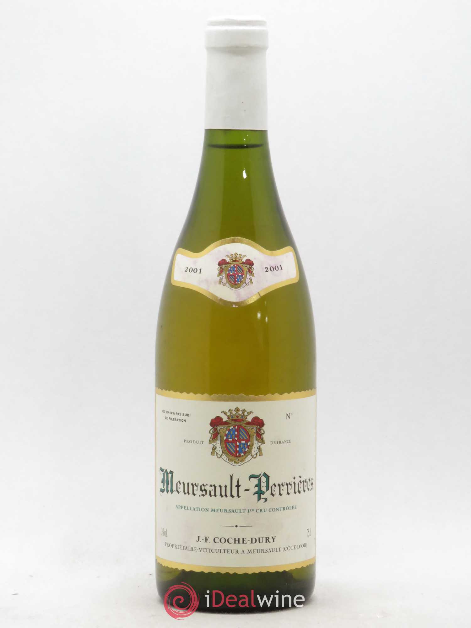 Meursault 1er Cru Perrières Coche Dury (Domaine) 2001 - Lot of 1 bottle - 0