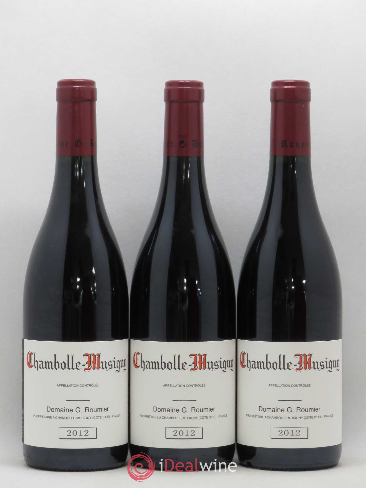 Chambolle-Musigny Georges Roumier (Domaine) 2012 - Lot de 3 bouteilles - 0