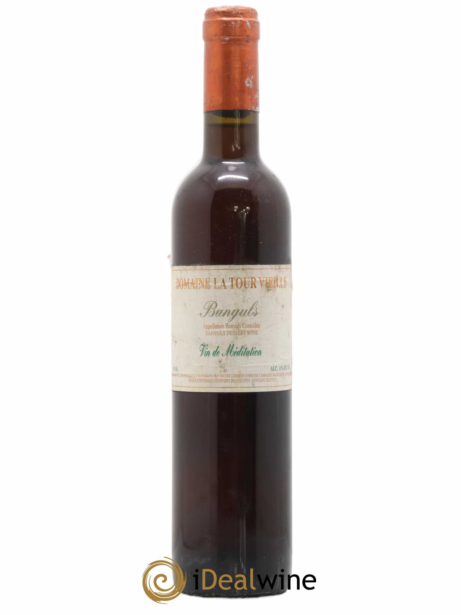 Banyuls Vin de Méditation Domaine de la Tour Vieille 50cl - Lot de 1 bouteille - 0