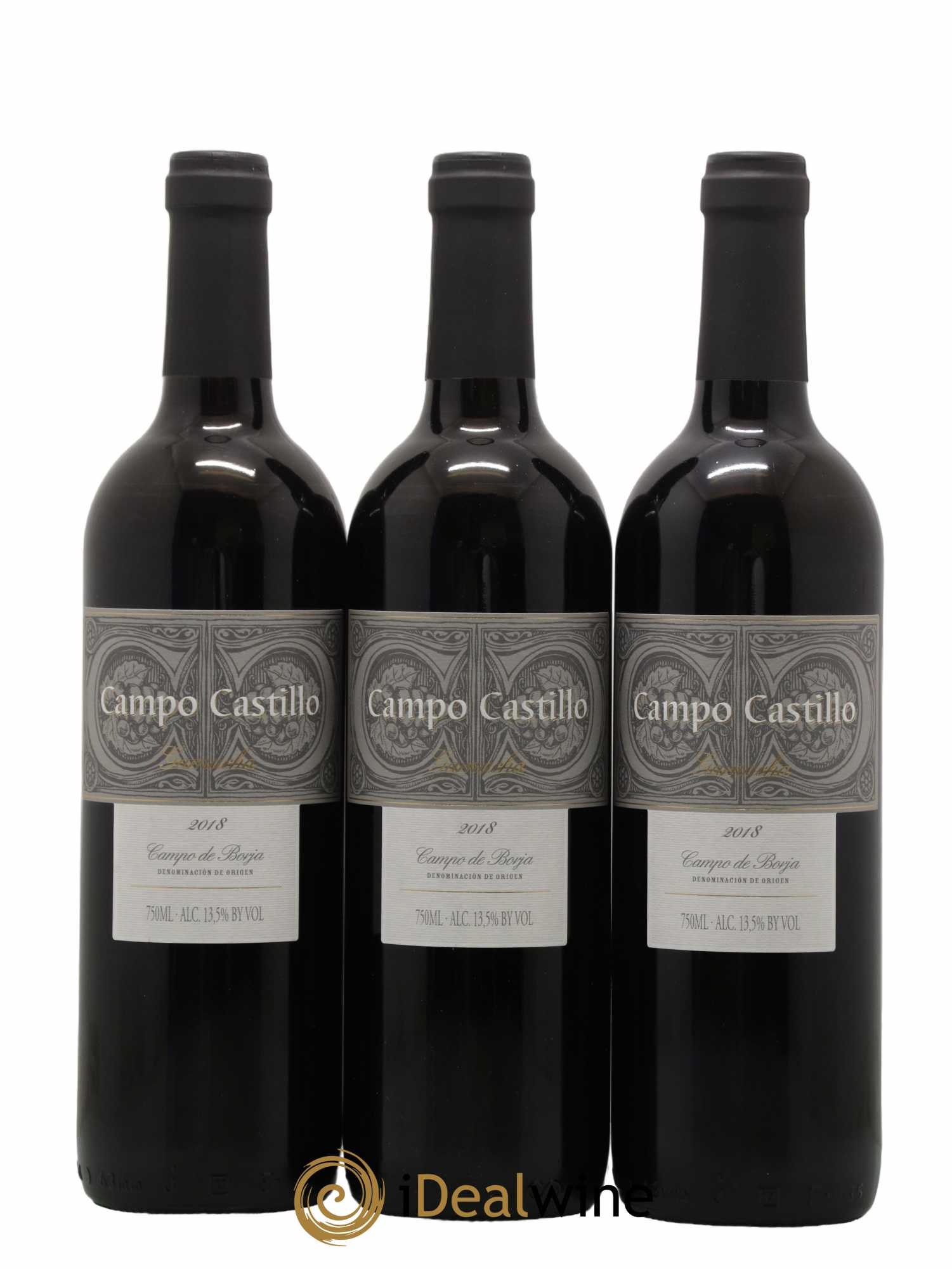 Campo de Borja Garnacha Campo Castillo 2018 - Lot of 3 bottles - 0