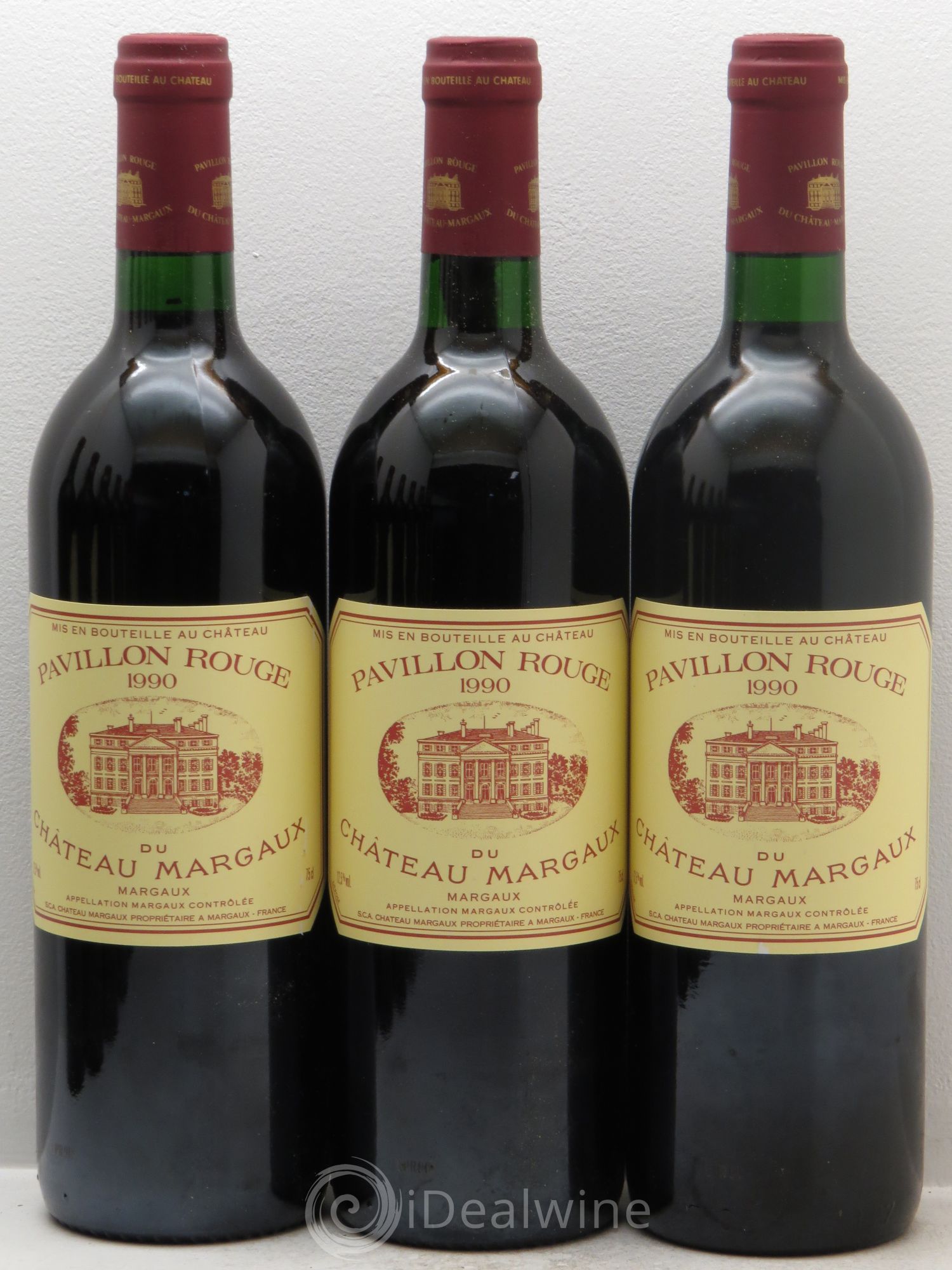 Pavillon Rouge du Château Margaux Second Vin 1990 - Lot de 12 bouteilles - 2