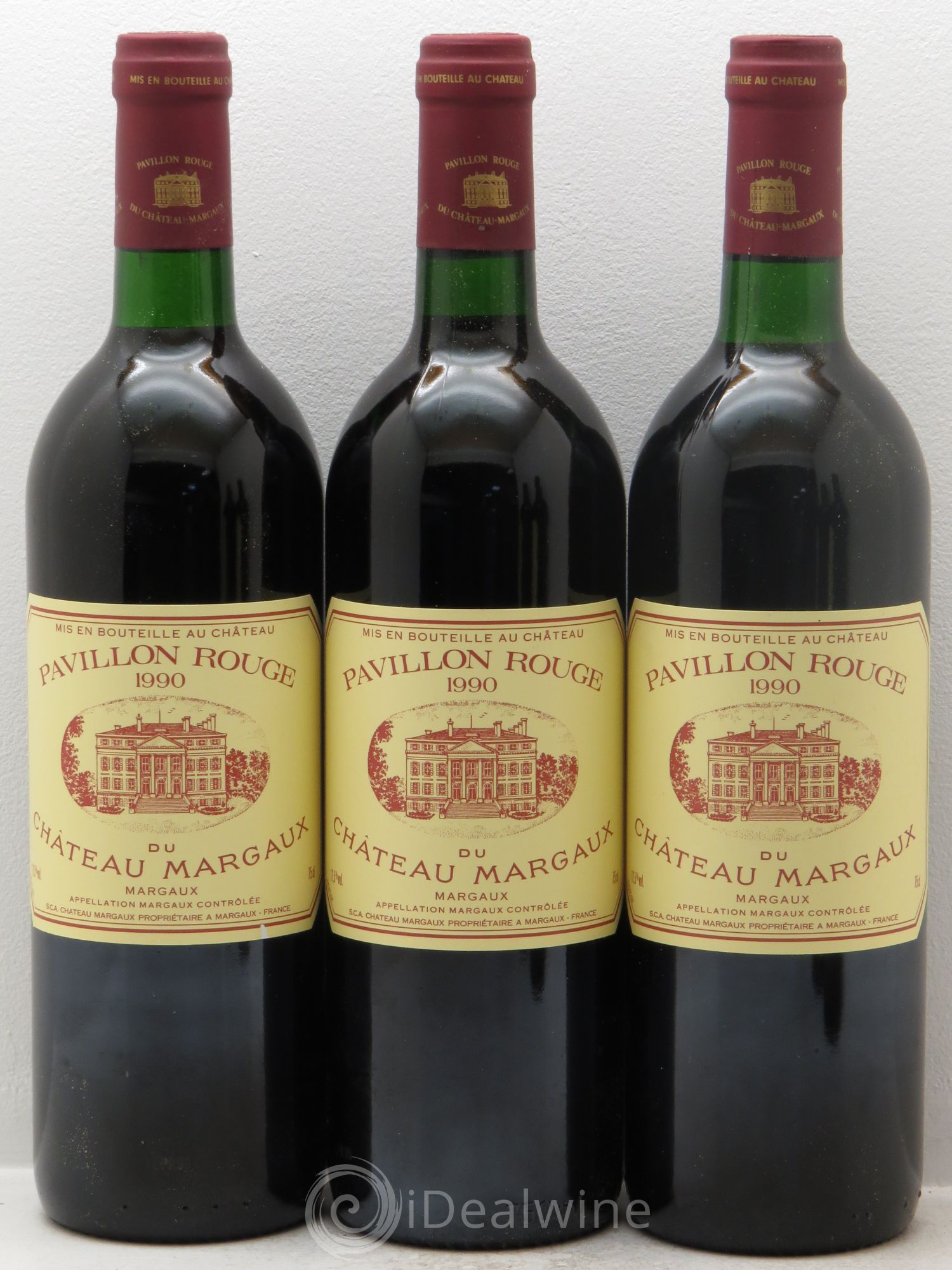 Pavillon Rouge du Château Margaux Second Vin 1990 - Lot de 12 bouteilles - 4