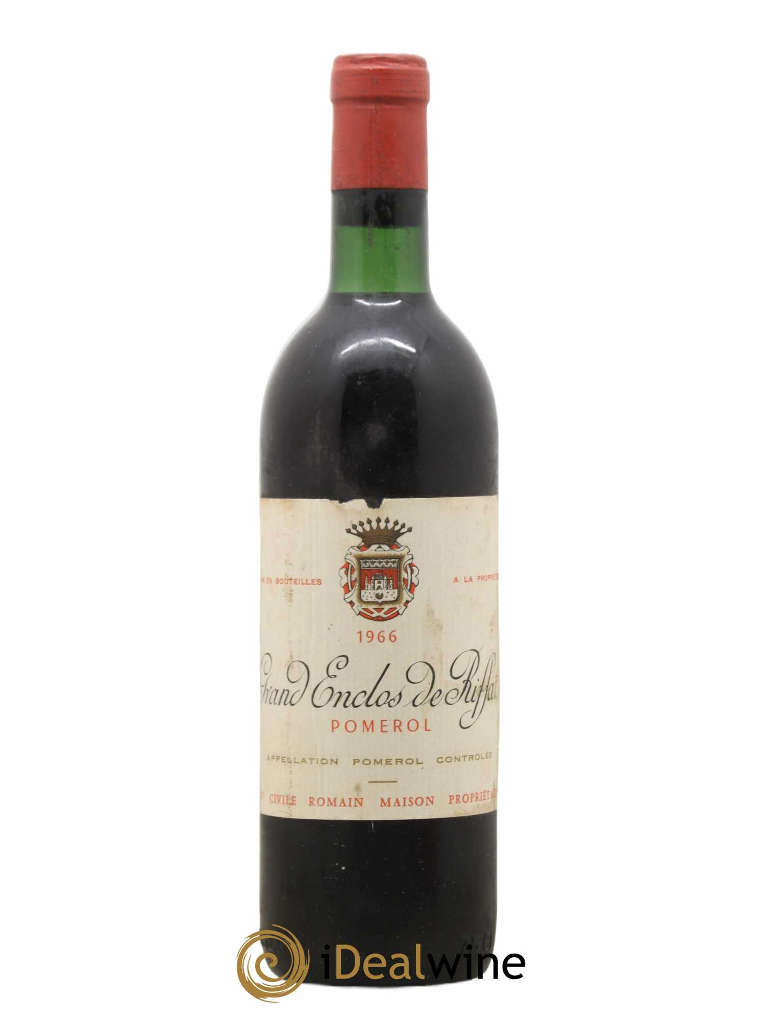 Pomerol Grand Enclos de Riffat 1966 - Lotto di 1 bottiglia - 0