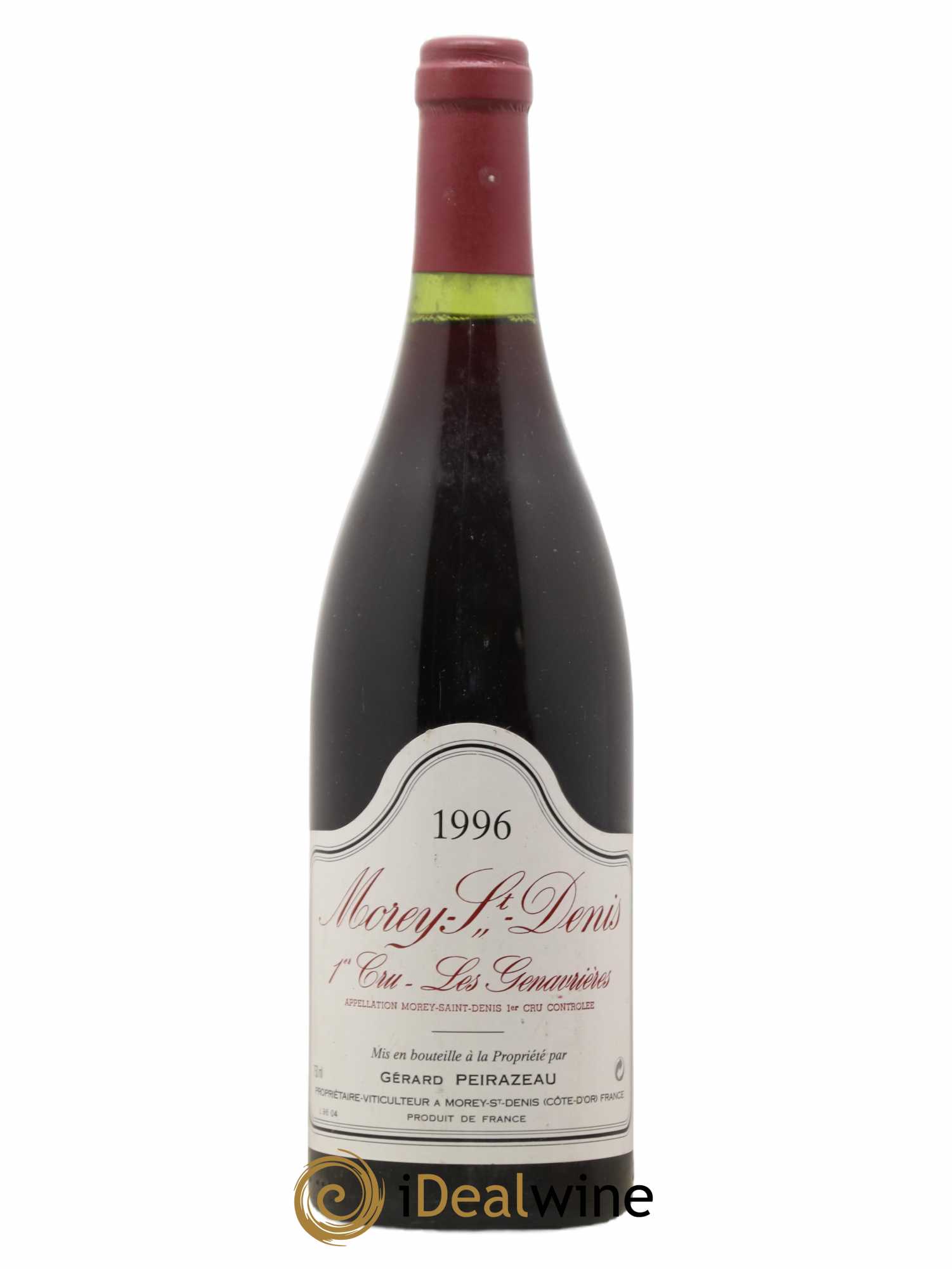 Morey Saint-Denis 1er Cru Les Genavrières Gerard Peirazeau 1996 - Lot of 1 bottle - 0