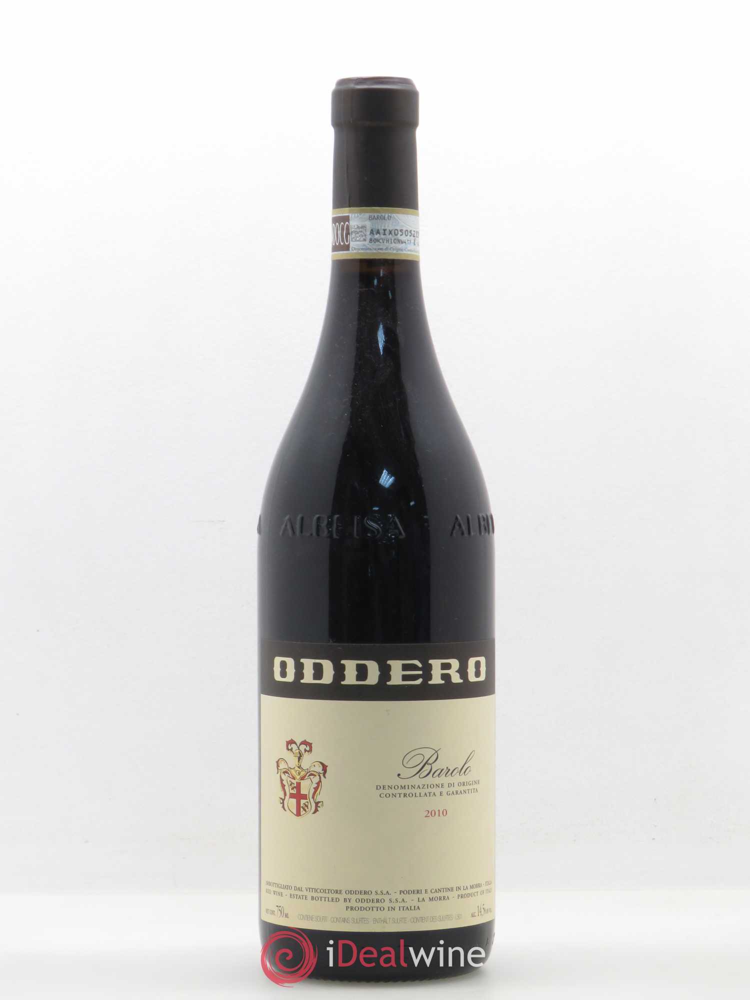 Barolo DOCG Oddero 2010 - Lot de 1 bouteille - 0