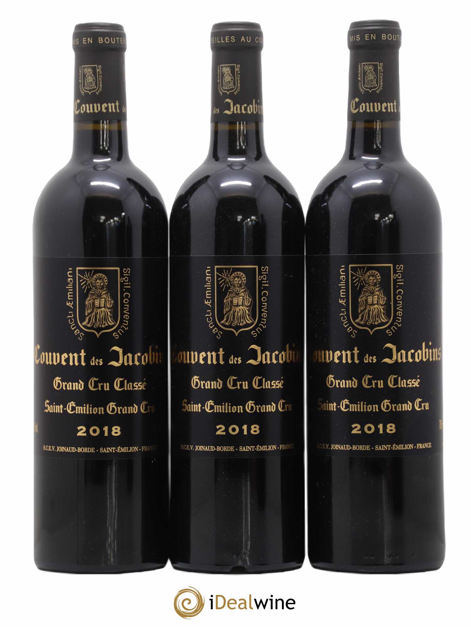 Château Couvent des Jacobins Grand Cru Classé 2018 - Lot of 6 bottles - 2