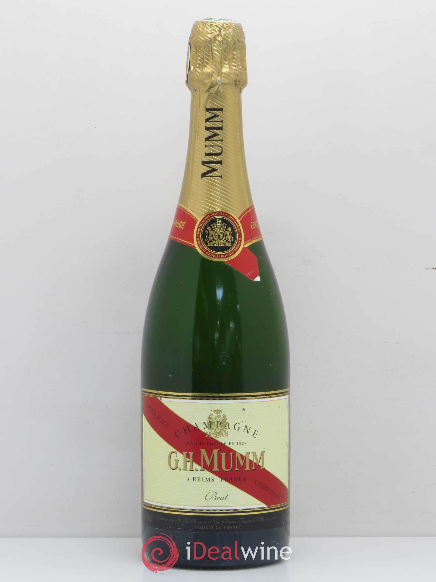 Champagne Mumm Brut Cordon Rouge - Lot de 1 bouteille - 0