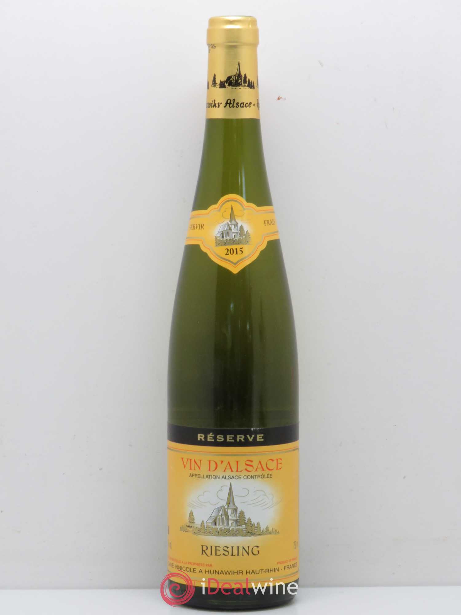 Riesling Cave Vinicole Hunawihr 2015 - Posten von 1 Flasche - 0