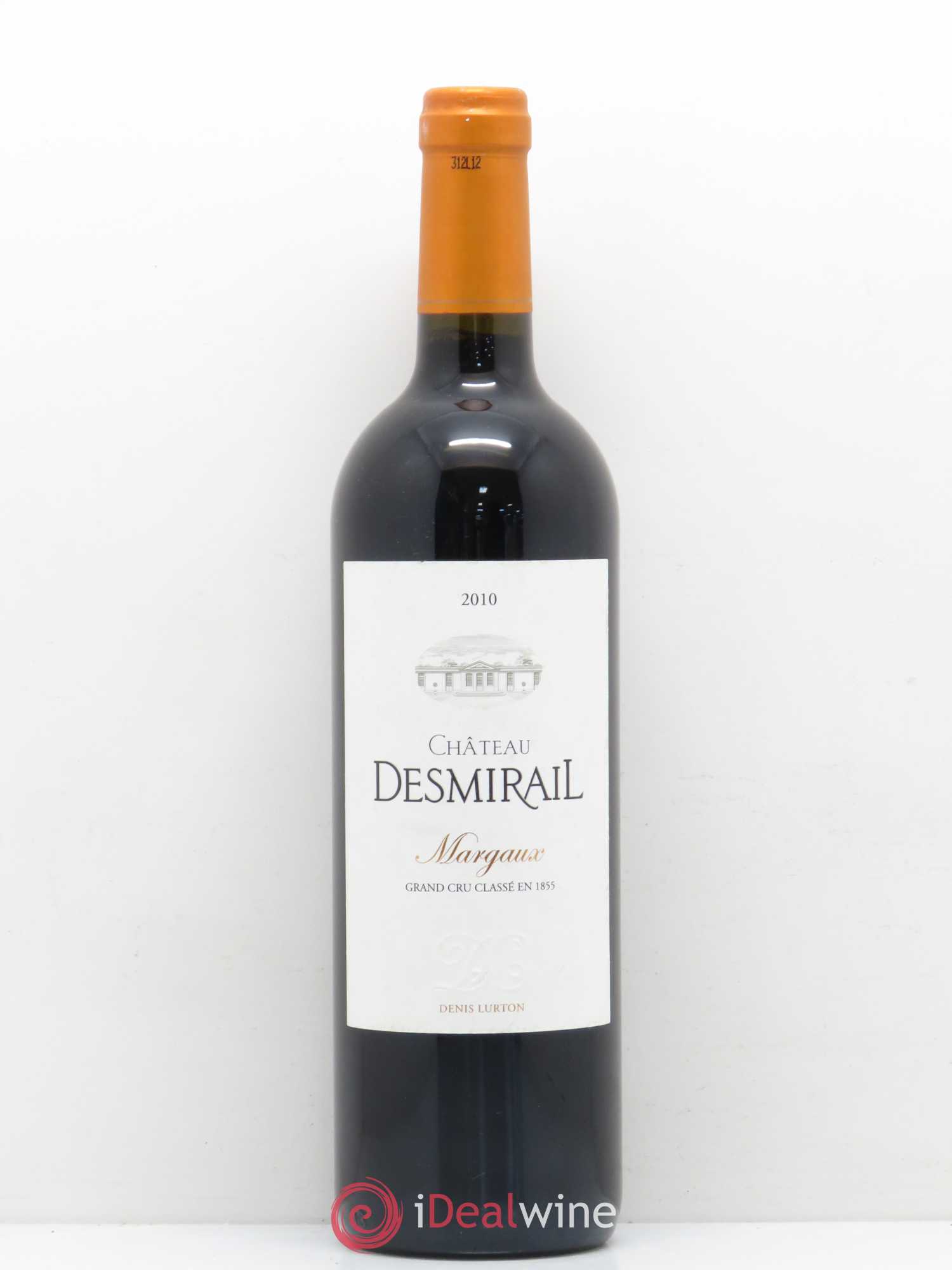 Château Desmirail 3ème Grand Cru Classé 2010 - Lot de 1 bouteille - 0