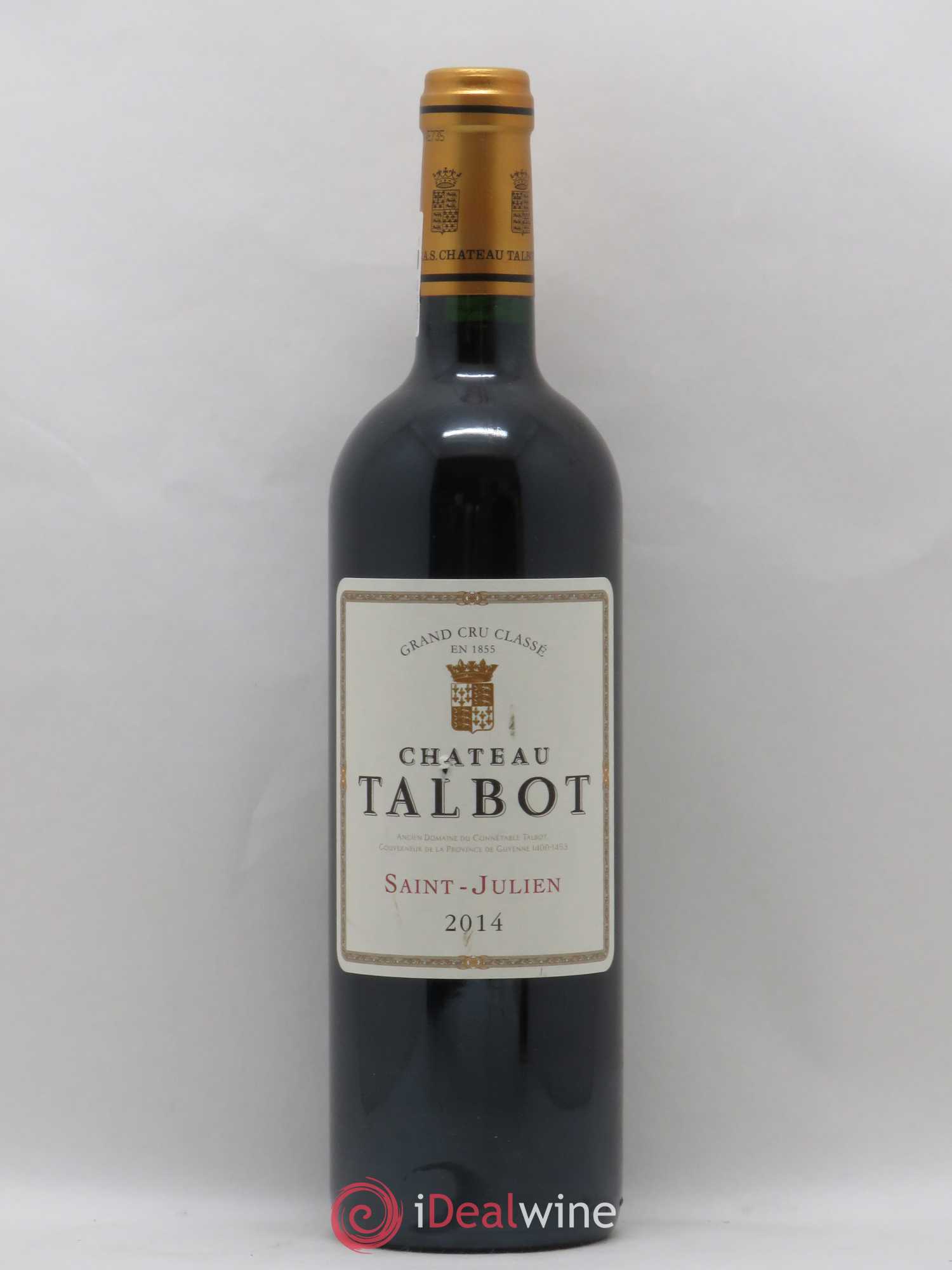 Château Talbot 4ème Grand Cru Classé 2014 - Lot de 1 bouteille - 0