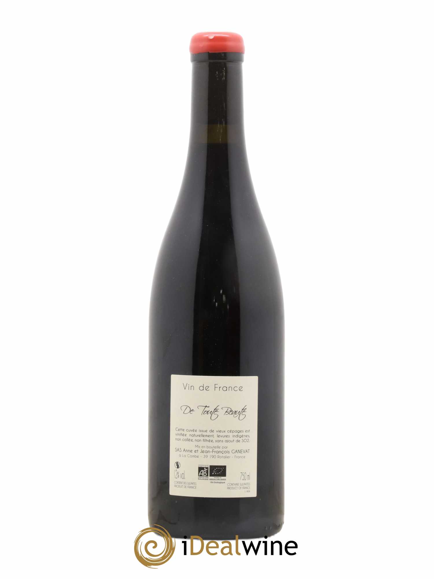 Vin de France De Toute Beauté Ganevat (Domaine)  (sans prix de réserve) 2018 - Lot de 1 bouteille - 1