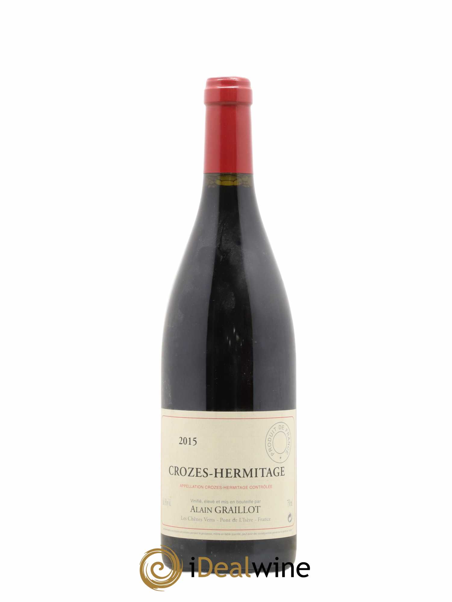 Crozes-Hermitage Domaine Graillot  (sans prix de réserve) 2015 - Lot de 1 bouteille - 0