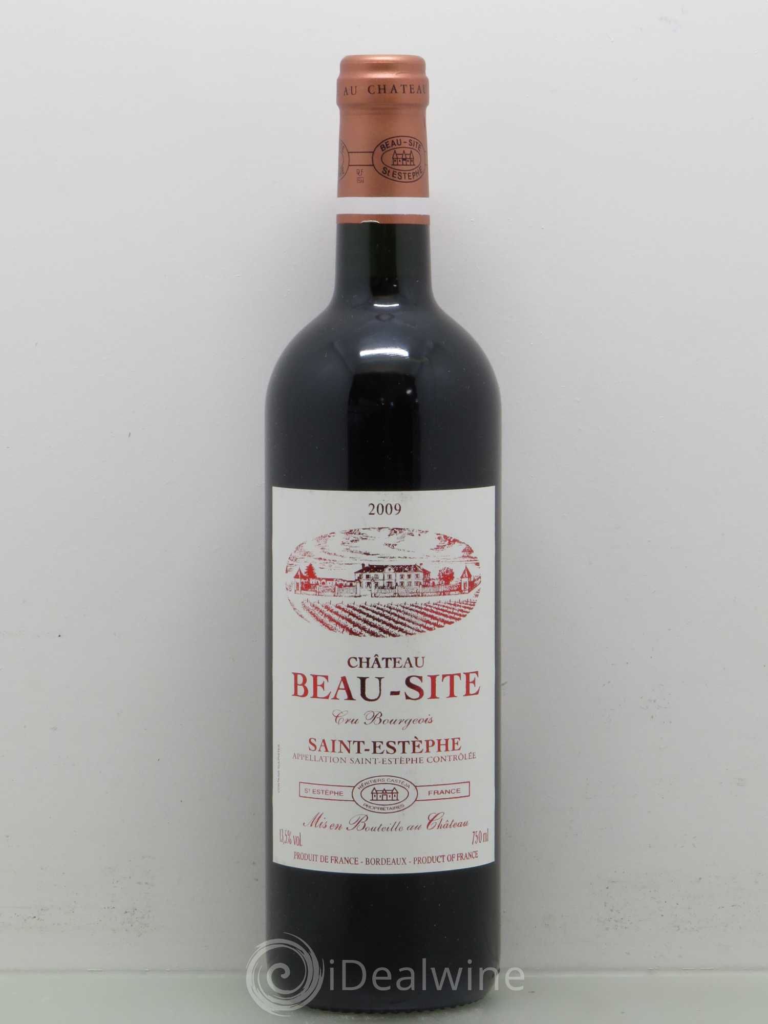 Château Beau Site Cru Bourgeois 2009 - Lot de 1 bouteille - 0