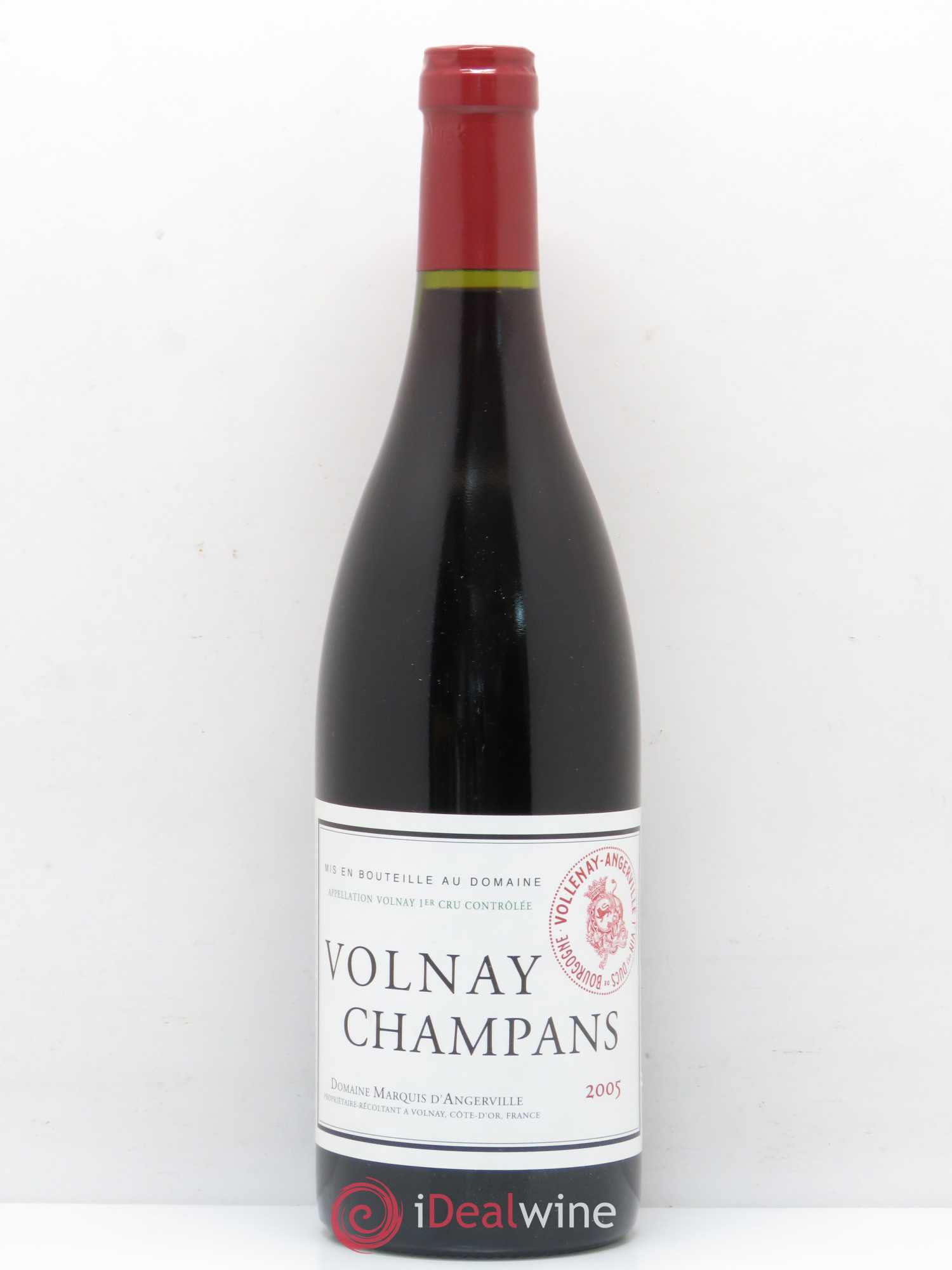 Volnay 1er Cru Champans Marquis d'Angerville (Domaine) 2005 - Lot de 1 bouteille - 0