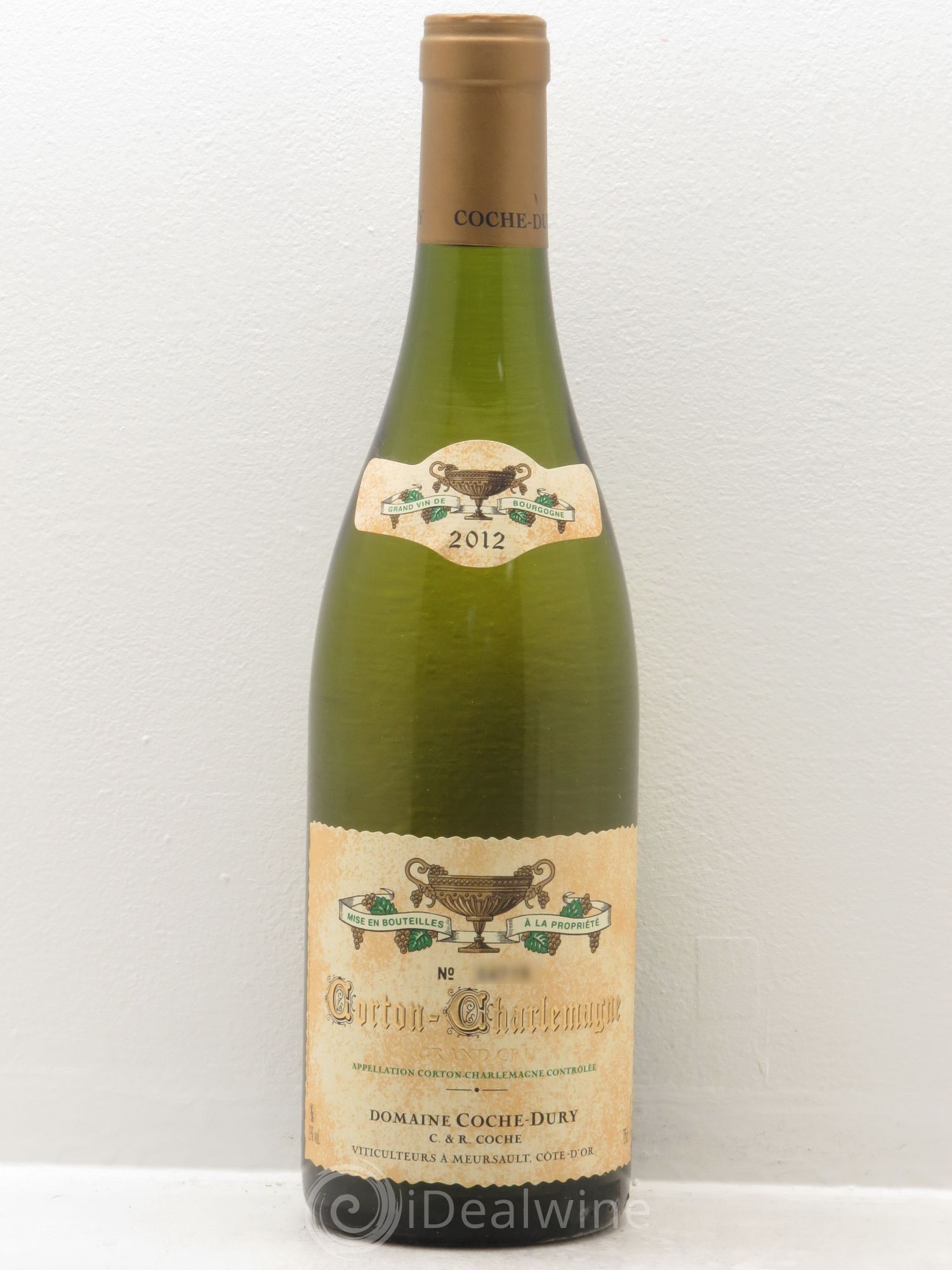 Corton-Charlemagne Grand Cru Coche Dury (Domaine) 2012 - Lot de 1 bouteille - 0