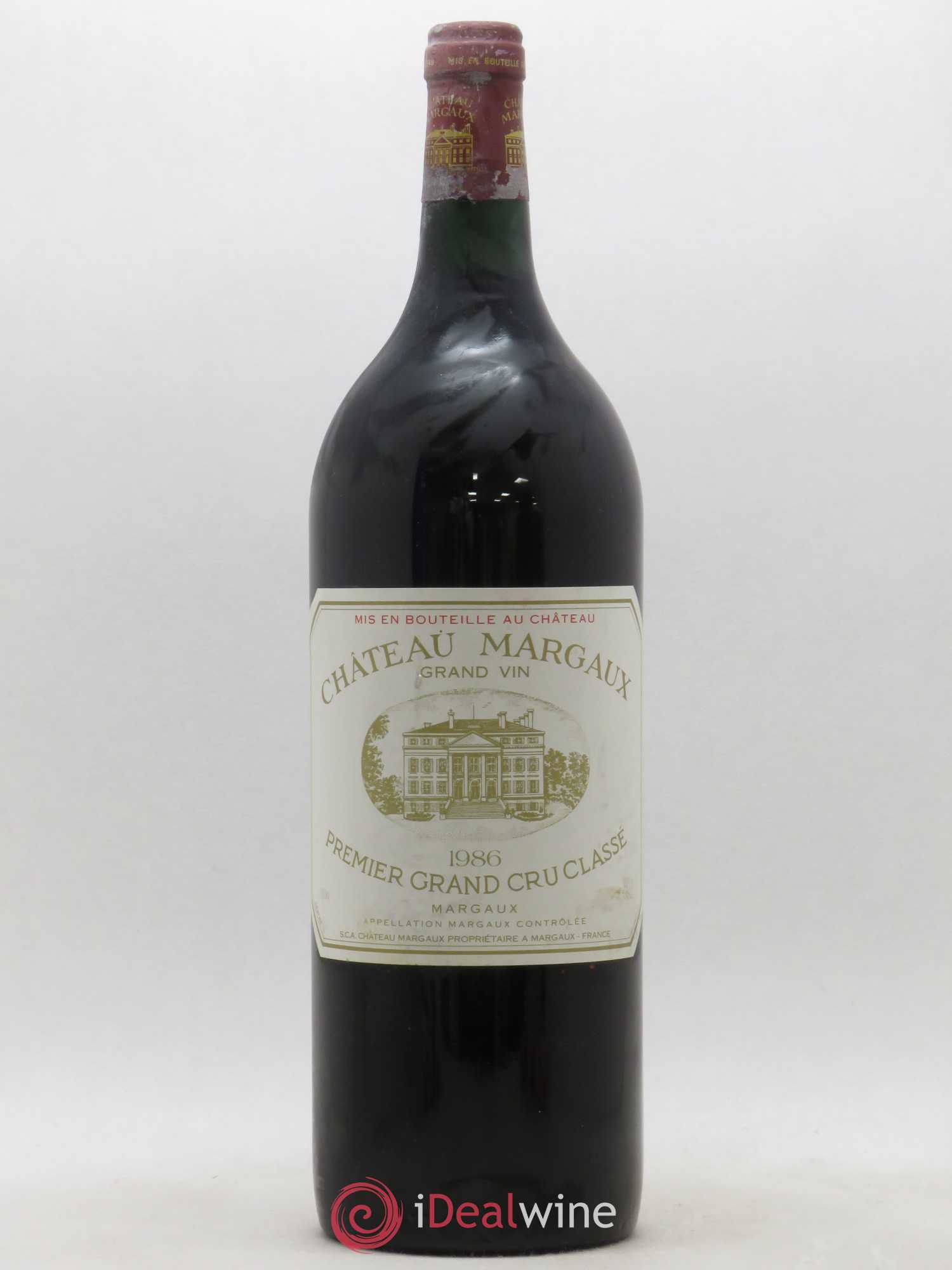 Château Margaux 1er Grand Cru Classé 1986 - Lot de 1 magnum - 0