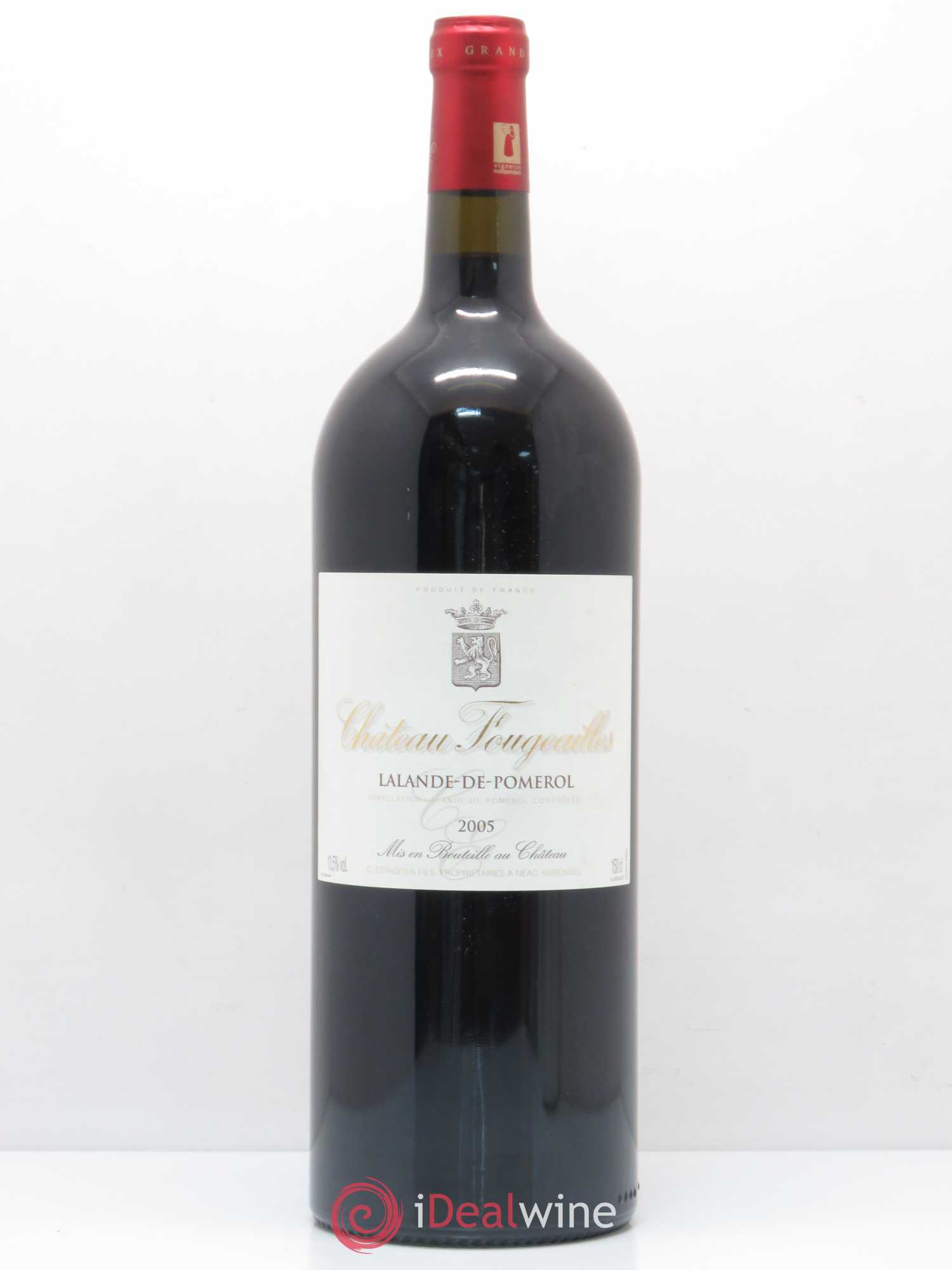 Bordeaux Lalande-de-Pomerol Château Fougeailles 2005 - Lot de 1 magnum - 0