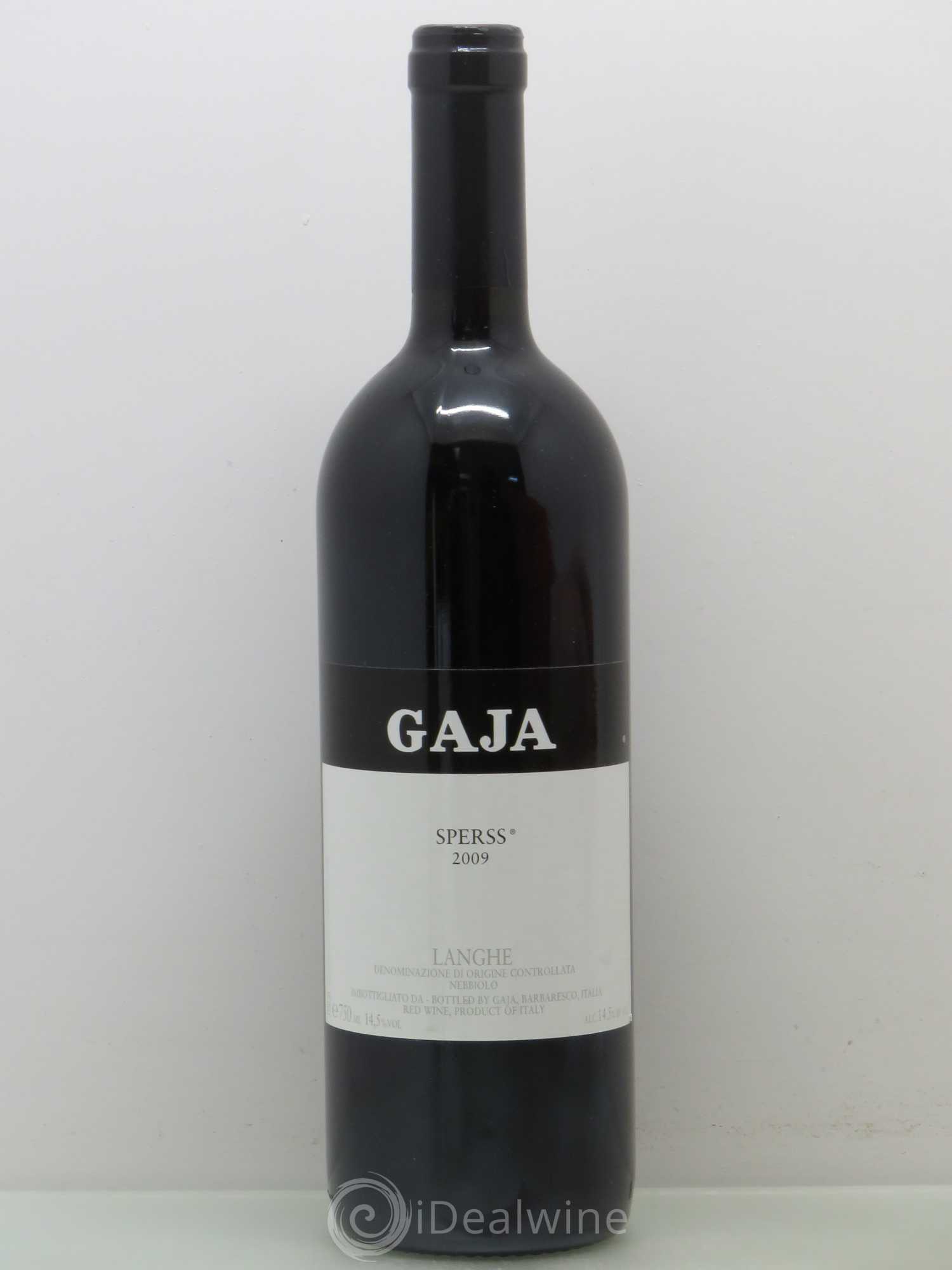 Langhe  Sperss Angelo Gaja 2009 - Lot of 1 bottle - 0